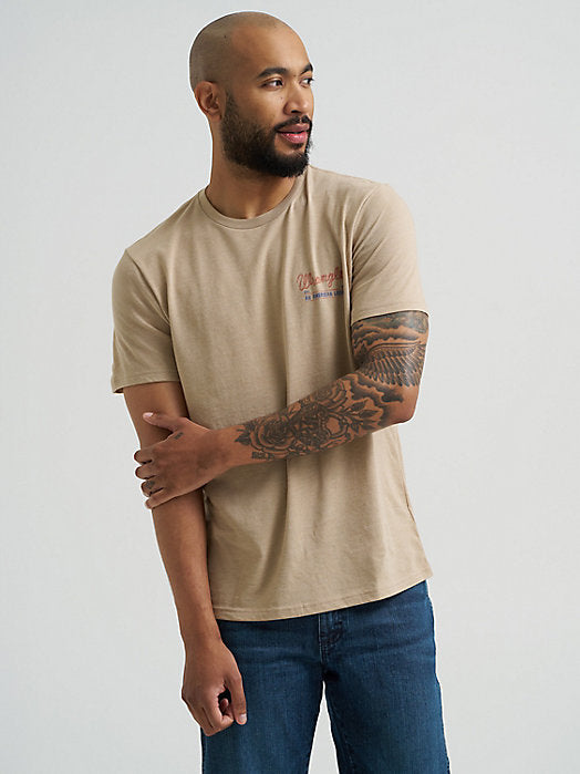 Wrangler Bucking Cowboy Men's Tee