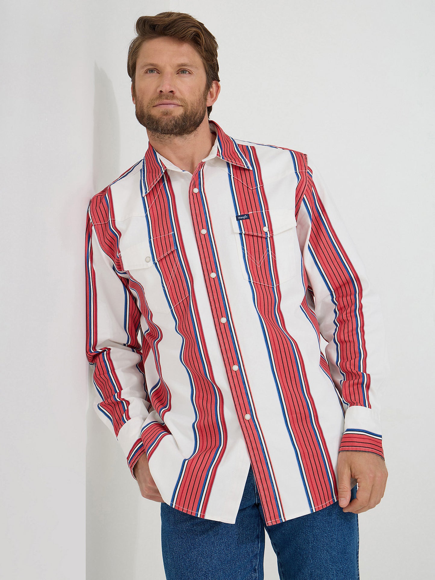 Wrangler Brushpopper Red Men's
