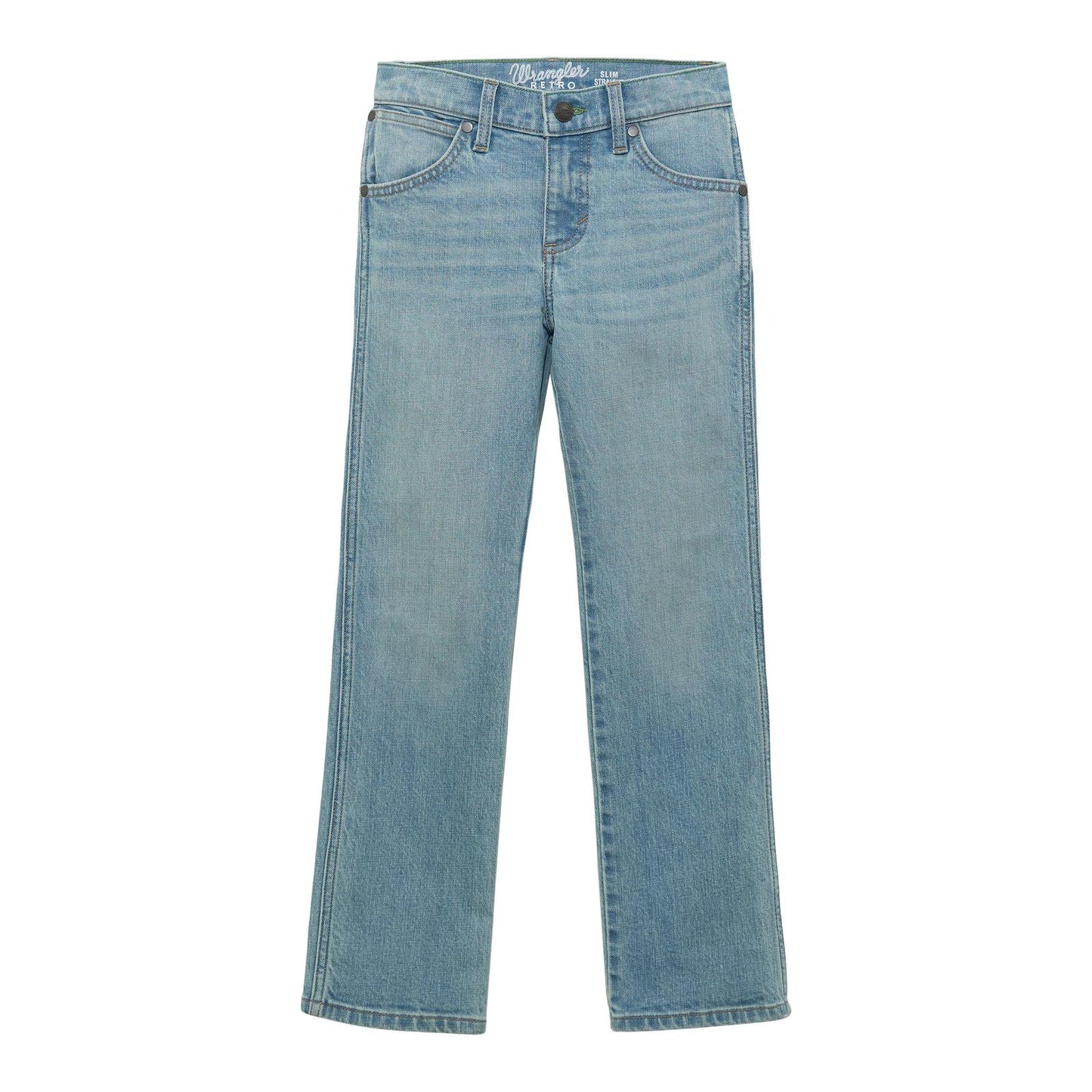 Wrangler Boy's Lightwash Slim Bootcut