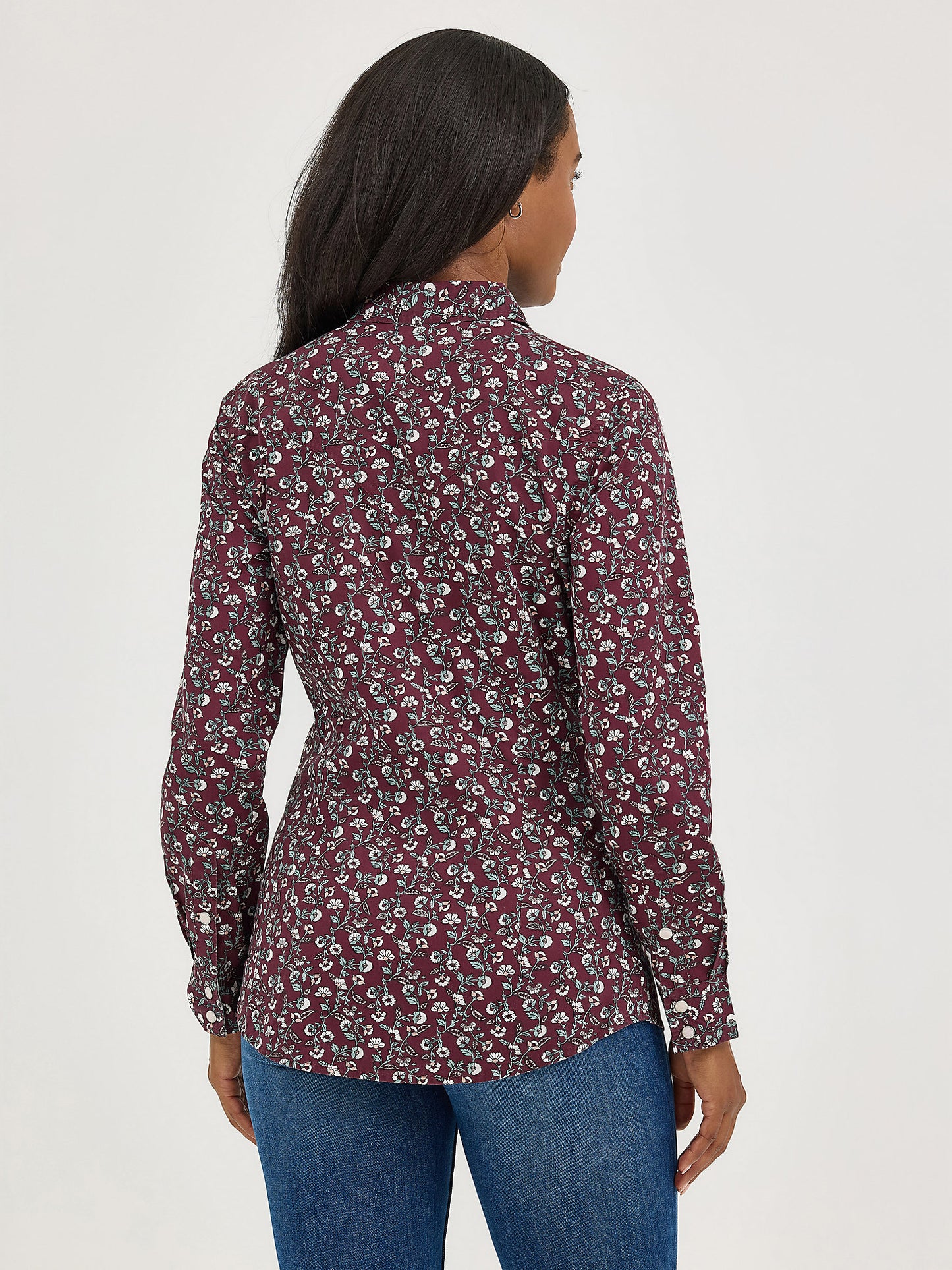 Wrangler Port Floral Women's Snap Up
