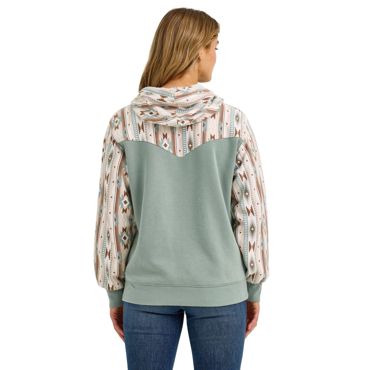 Wrangler Sage Aztec Women's Hoodie