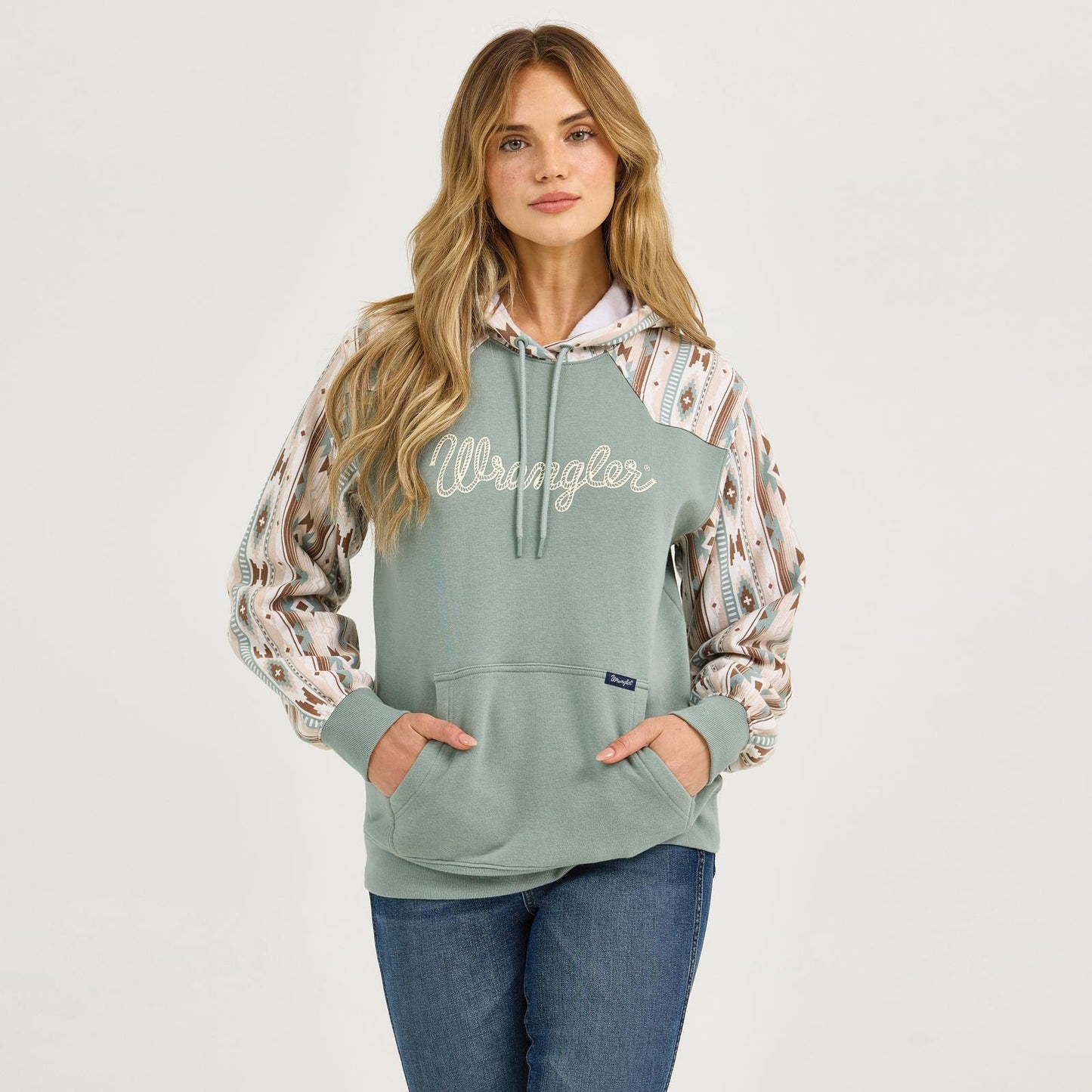 Wrangler Sage Aztec Women's Hoodie