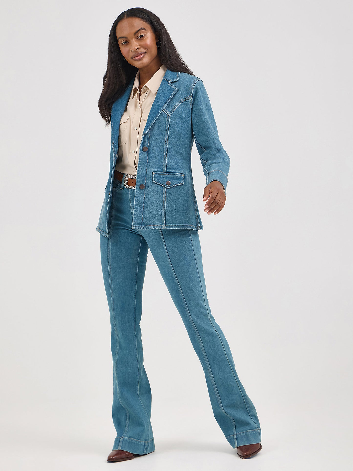 Wrangler Brittany Denim Blazer