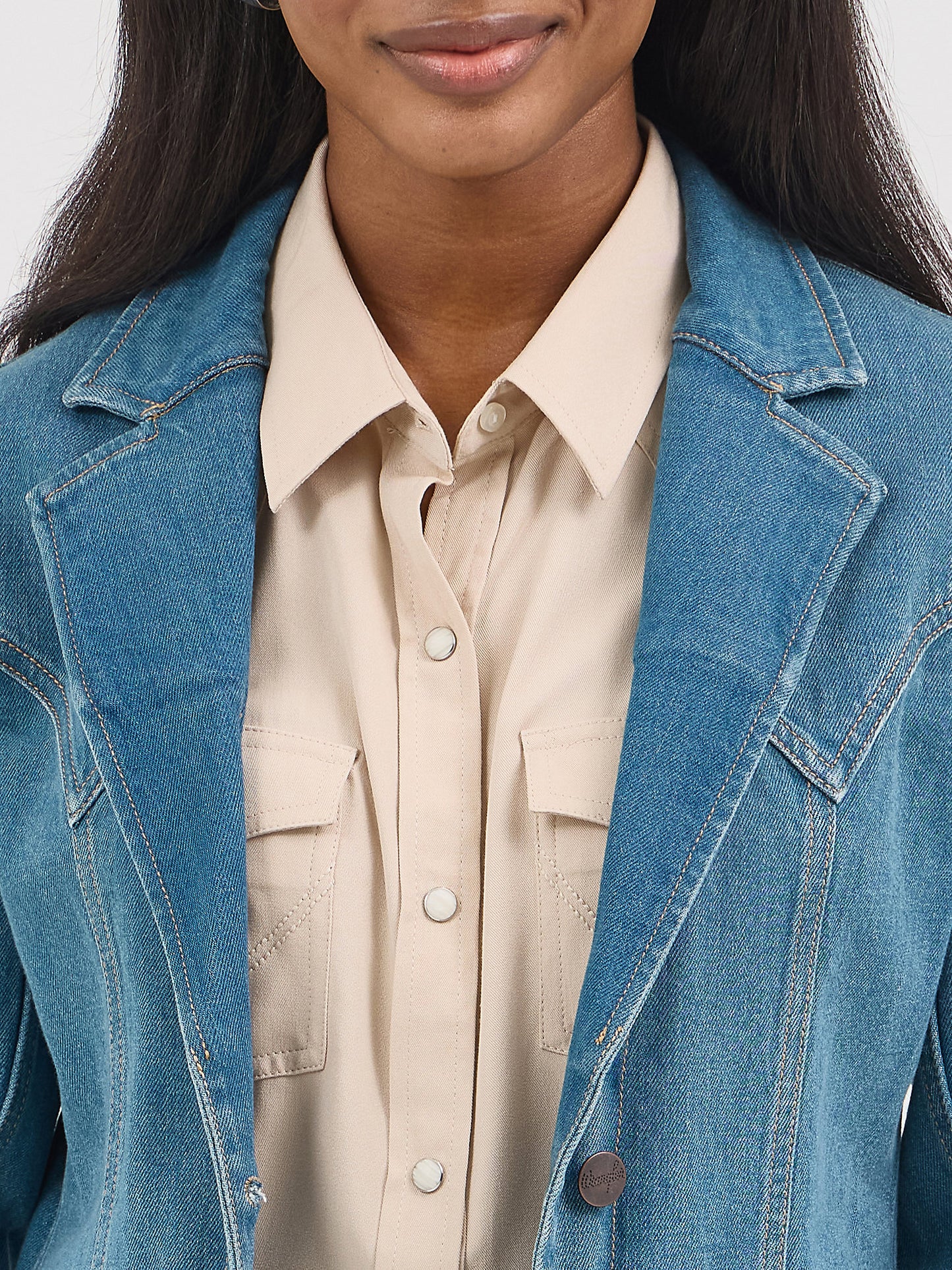 Wrangler Brittany Denim Blazer