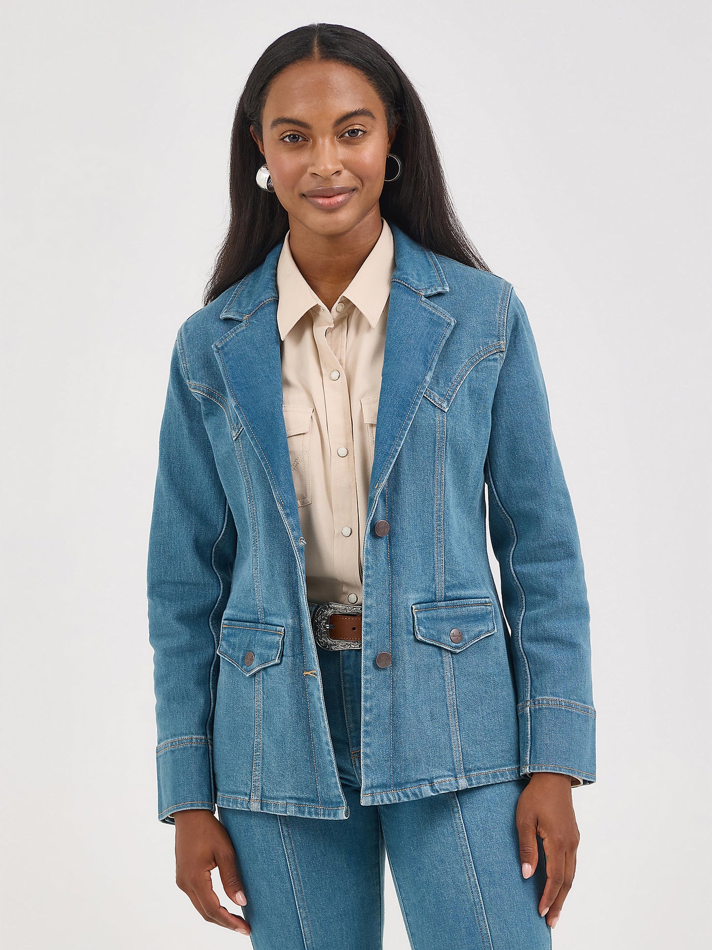 Wrangler Brittany Denim Blazer