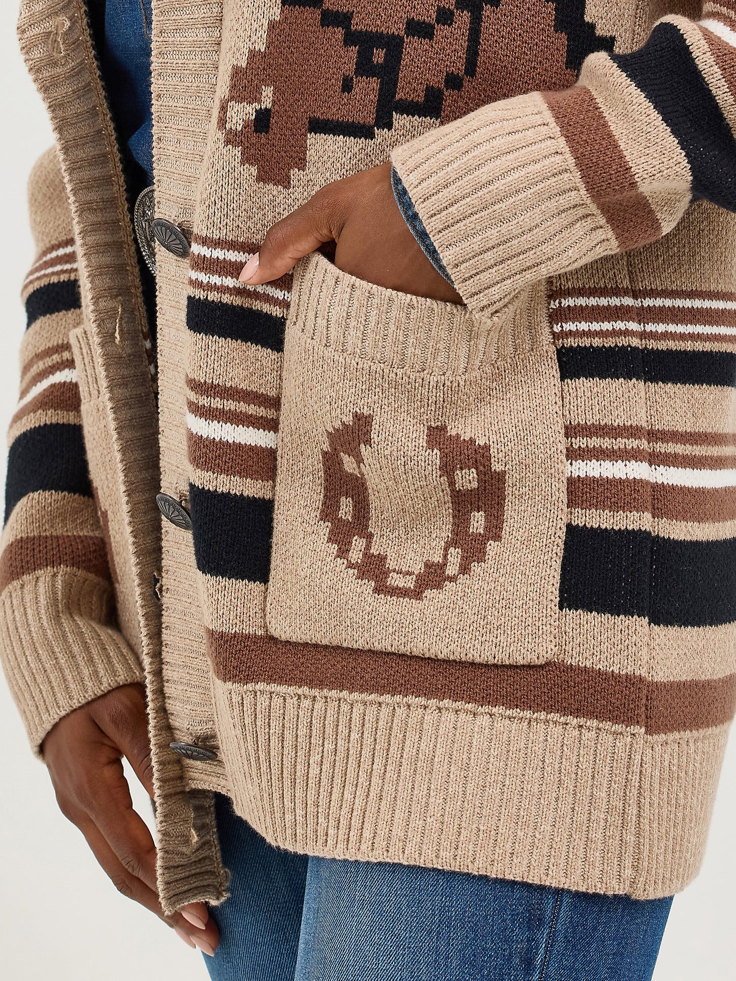 Wrangler Horses Women's Cardigan