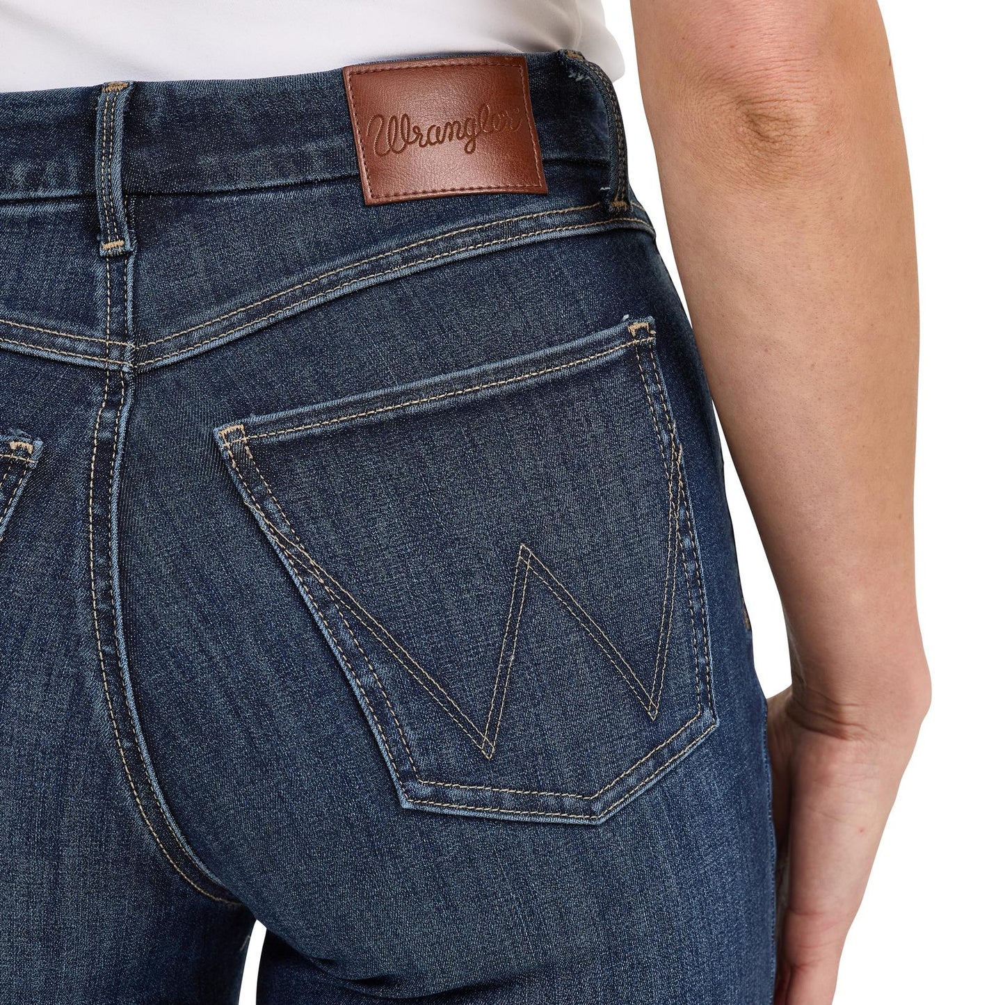 Wrangler Bespoke Beth Deep Sea Trouser