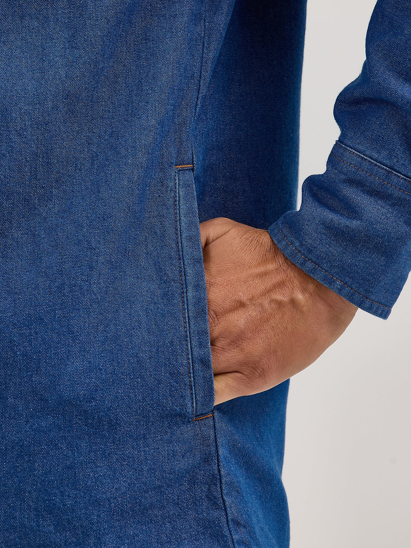 Wrangler Flannel Lined Denim Men's Snap Up