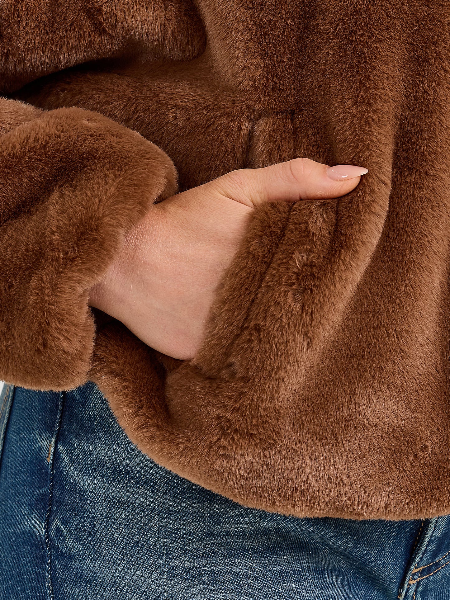Wrangler Ultimate Fluff Brown Jacket