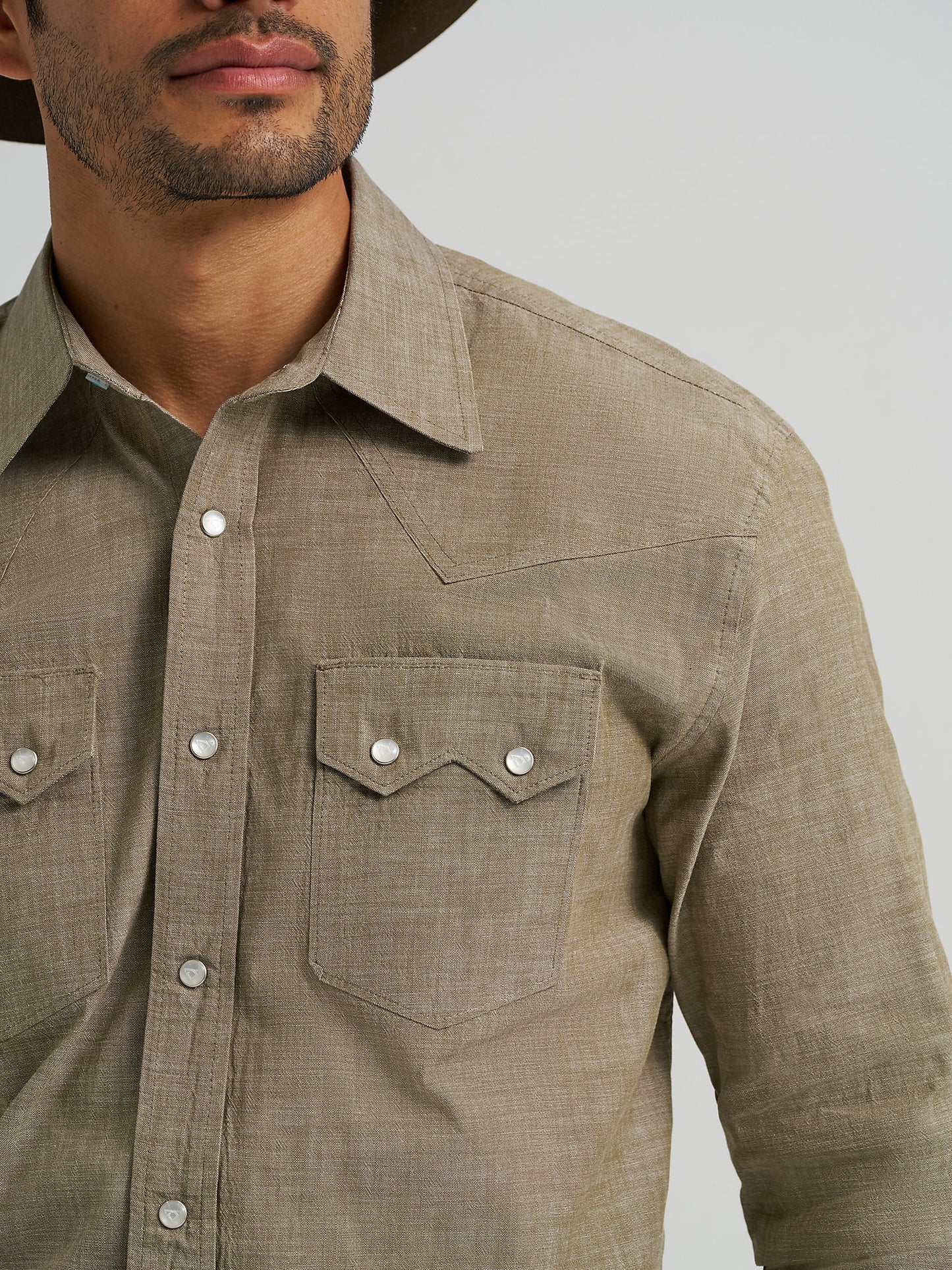 Wrangler Cody Johnson Snap Up Olive