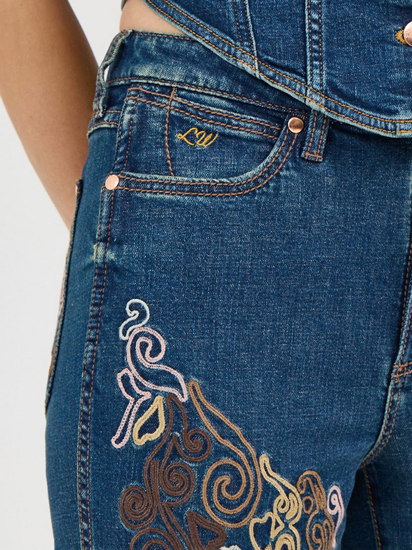 Wrangler Lainey Wilson Wildflower Bell Bottoms