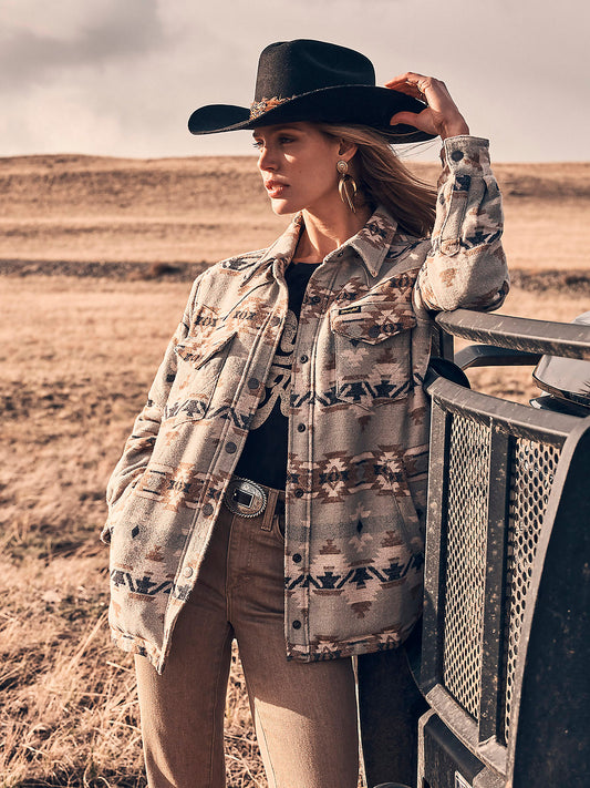 Wrangler Aztec Women's Shacket