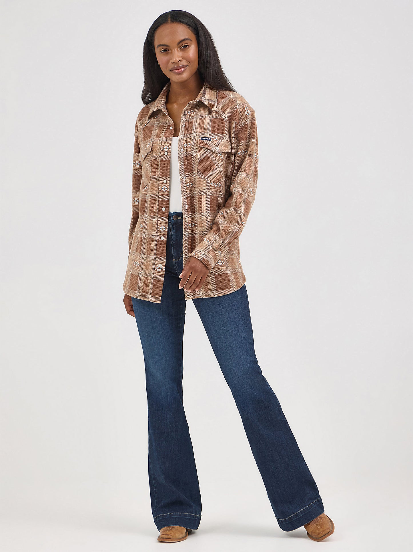 Wrangler Whiskey Women's Shirt Jacket