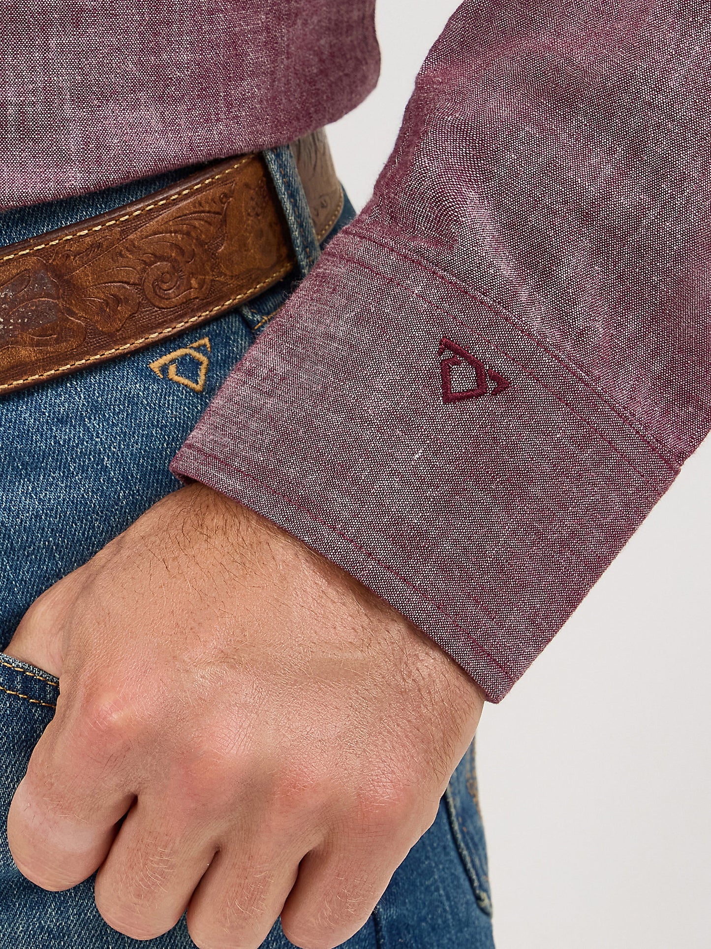 Wrangler Cody Johnson Snap Up Red