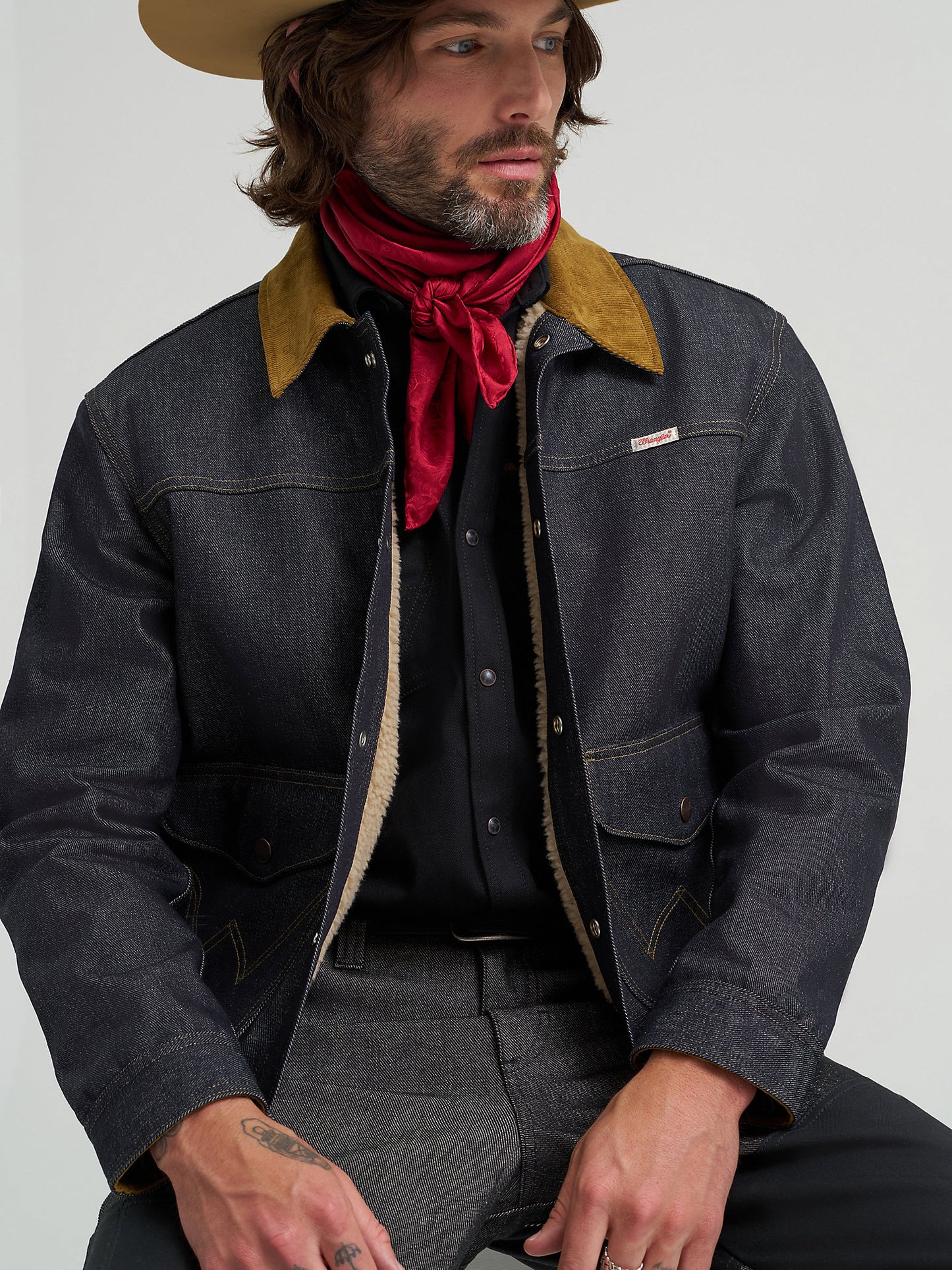 Wrangler Filson Two Tone Denim Work Jacket