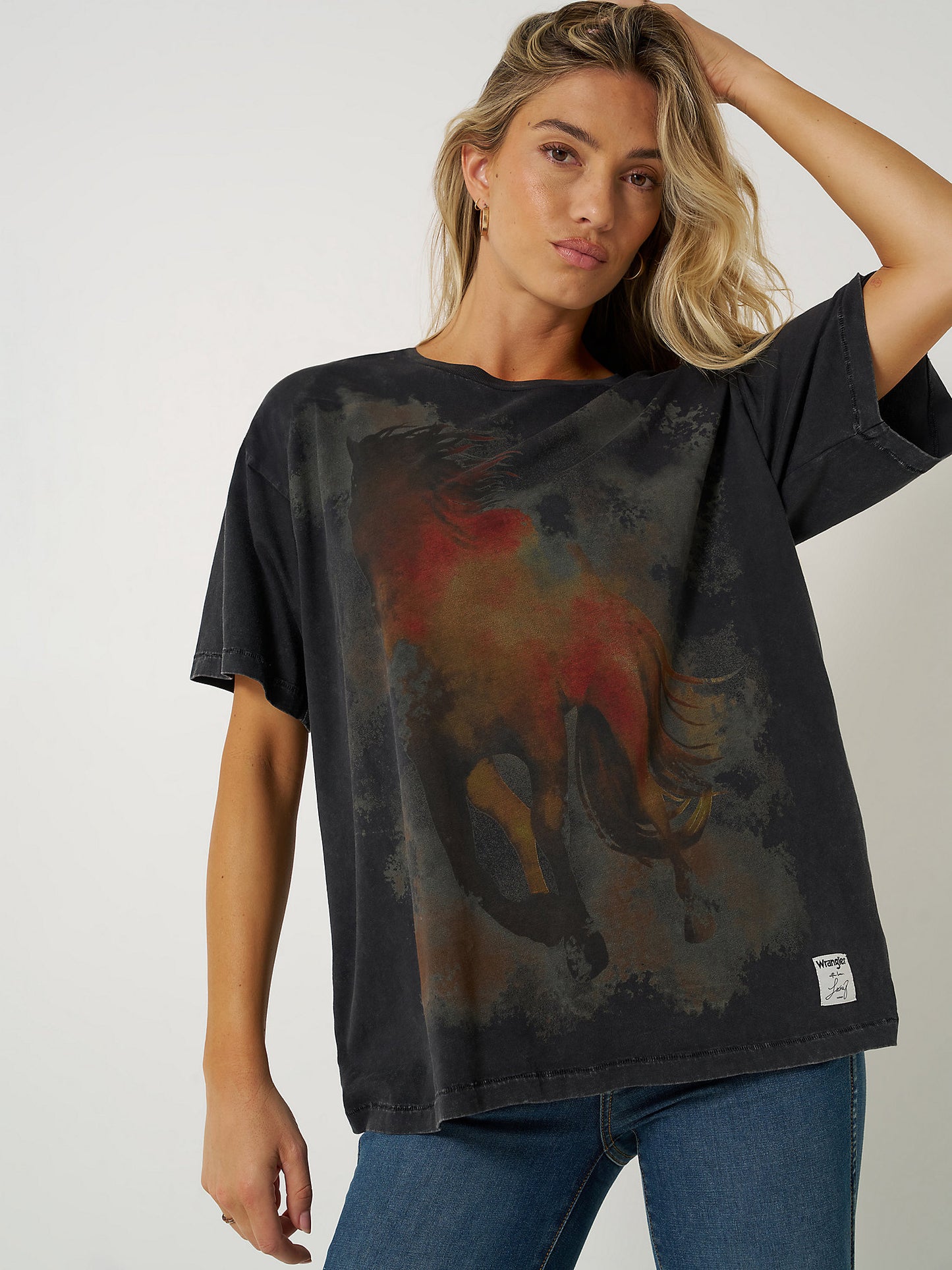 Wrangler Lainey Wilson Horses Tee