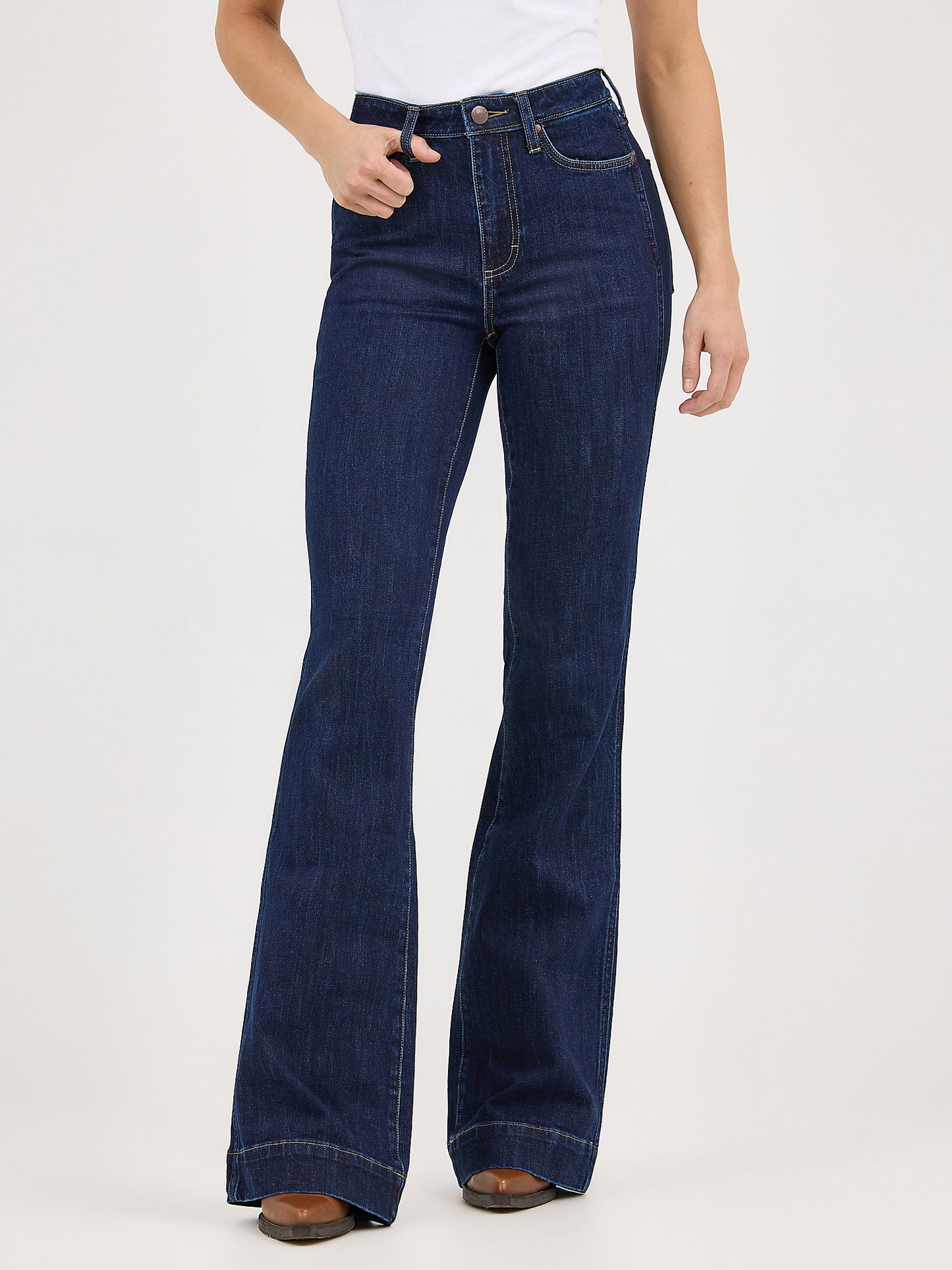 Wrangler Beth Deep Sapphire Trouser