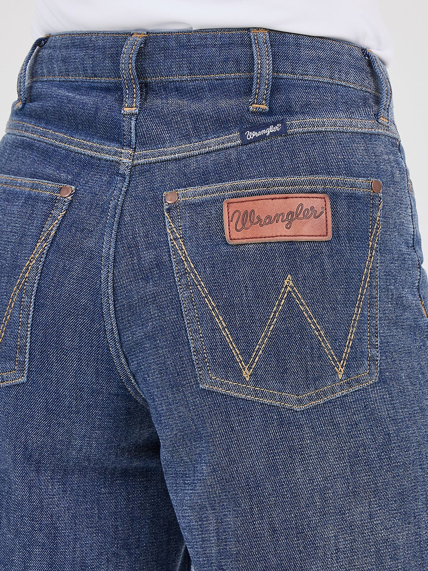 Wrangler Punchy Sueded Wide Leg