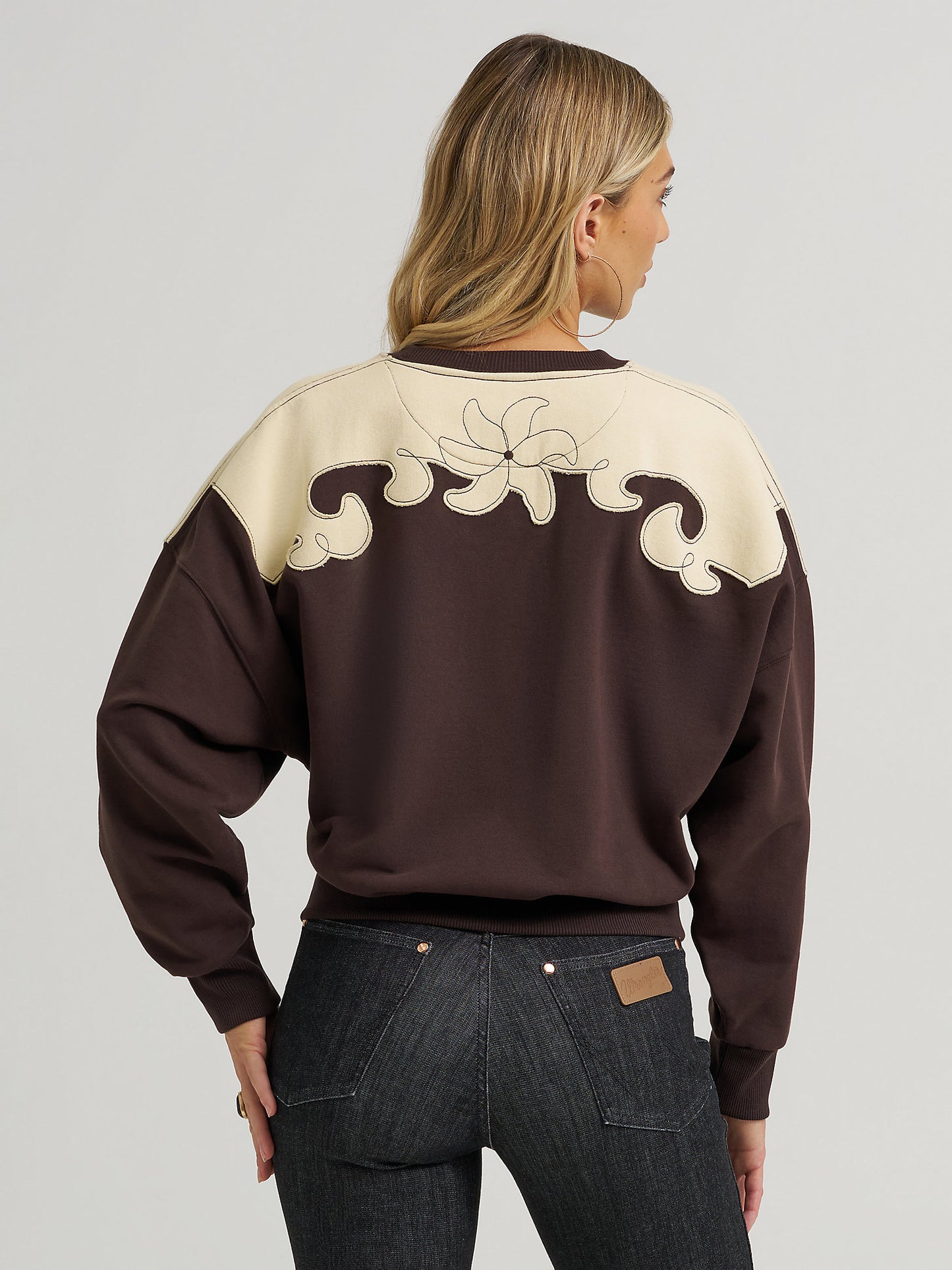 Wrangler Lainey Tooled Sweatshirt