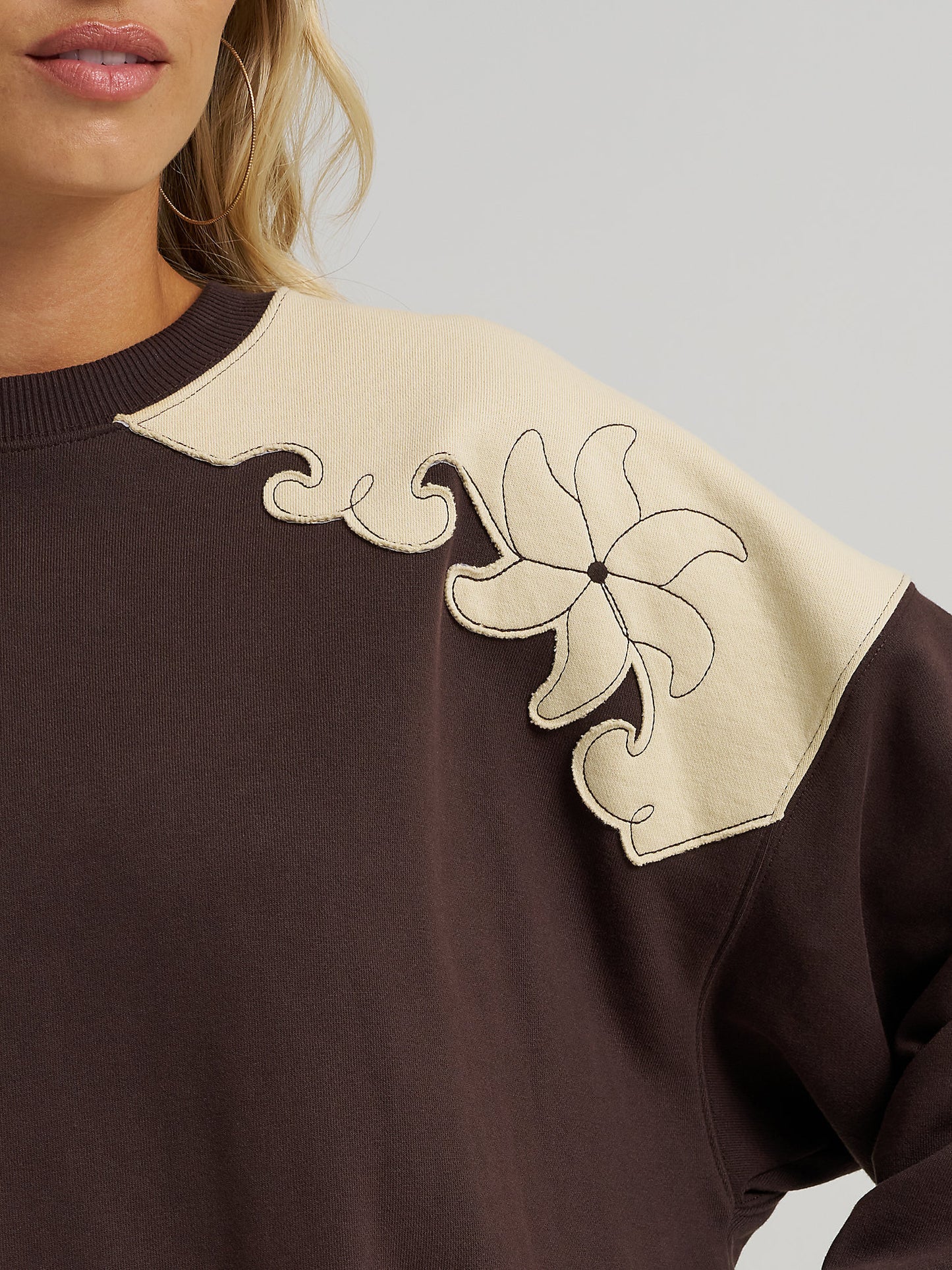 Wrangler Lainey Tooled Sweatshirt