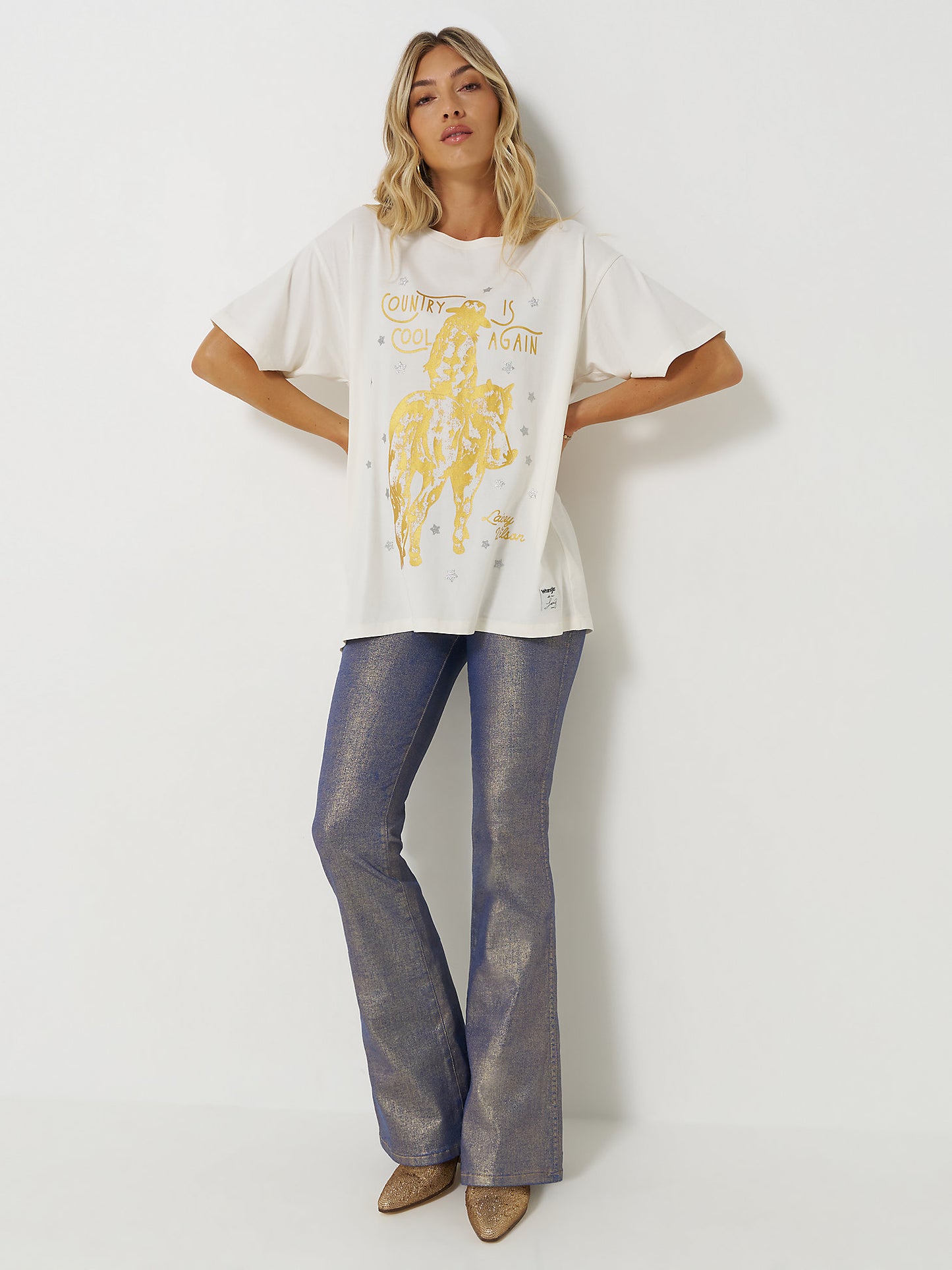 Wrangler Lainey Glitter Flare