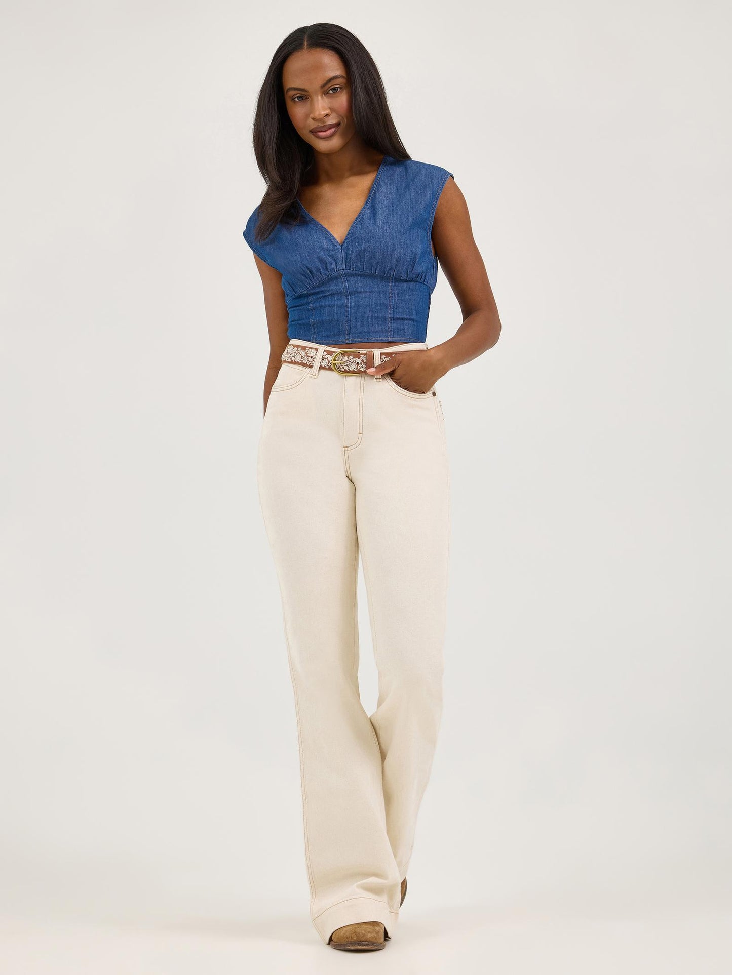 Wrangler Prairie Denim Top