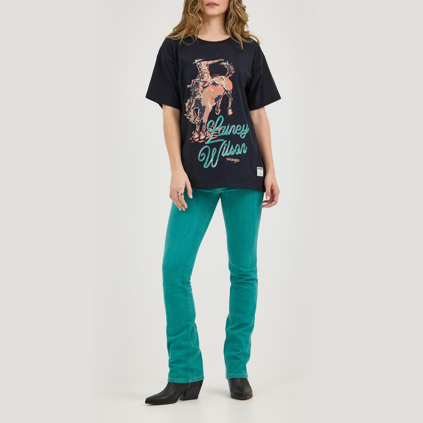 Wrangler Lainey Boot Hugger Turquoise