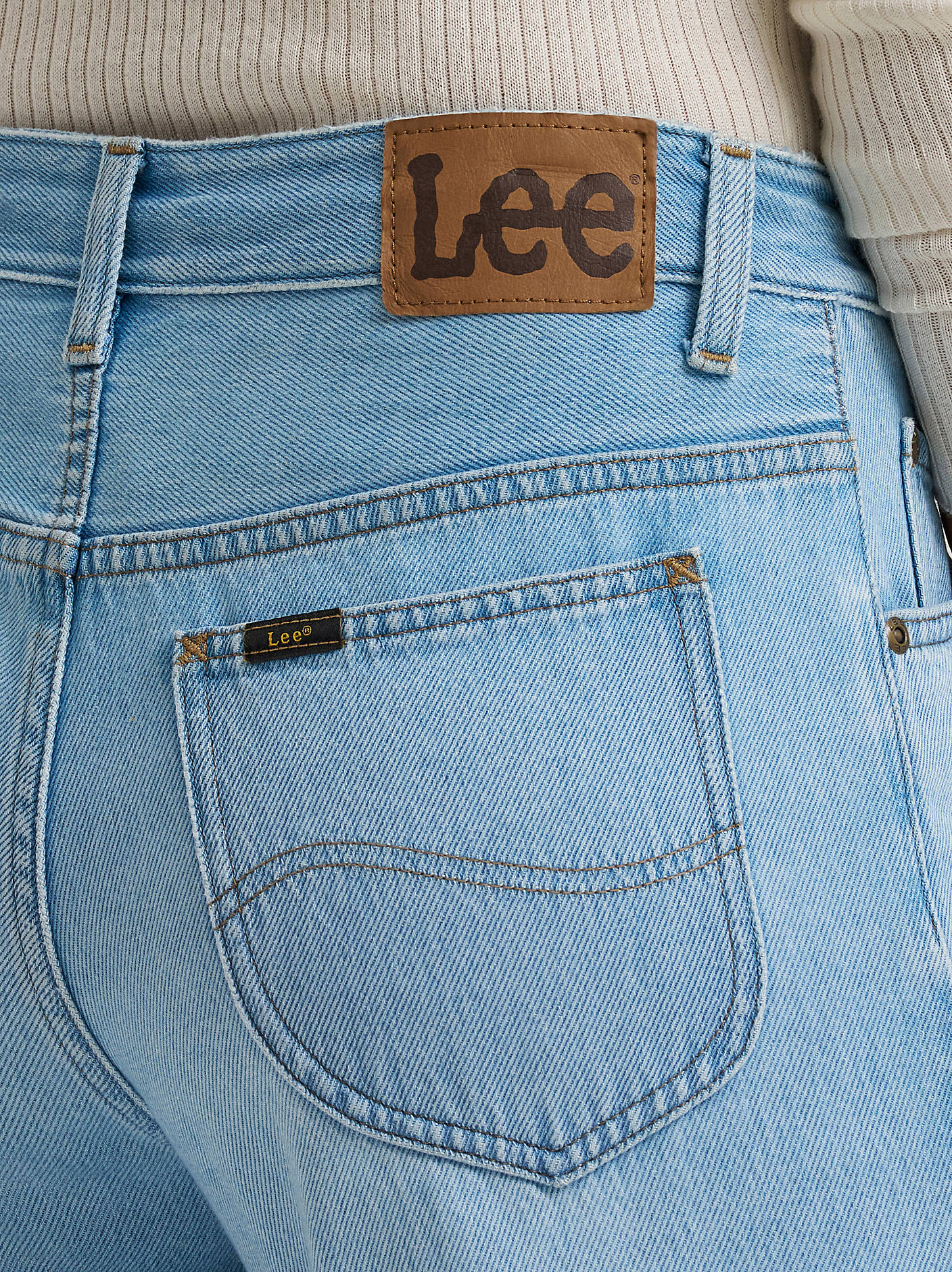 Lee Drawstring Wide Leg