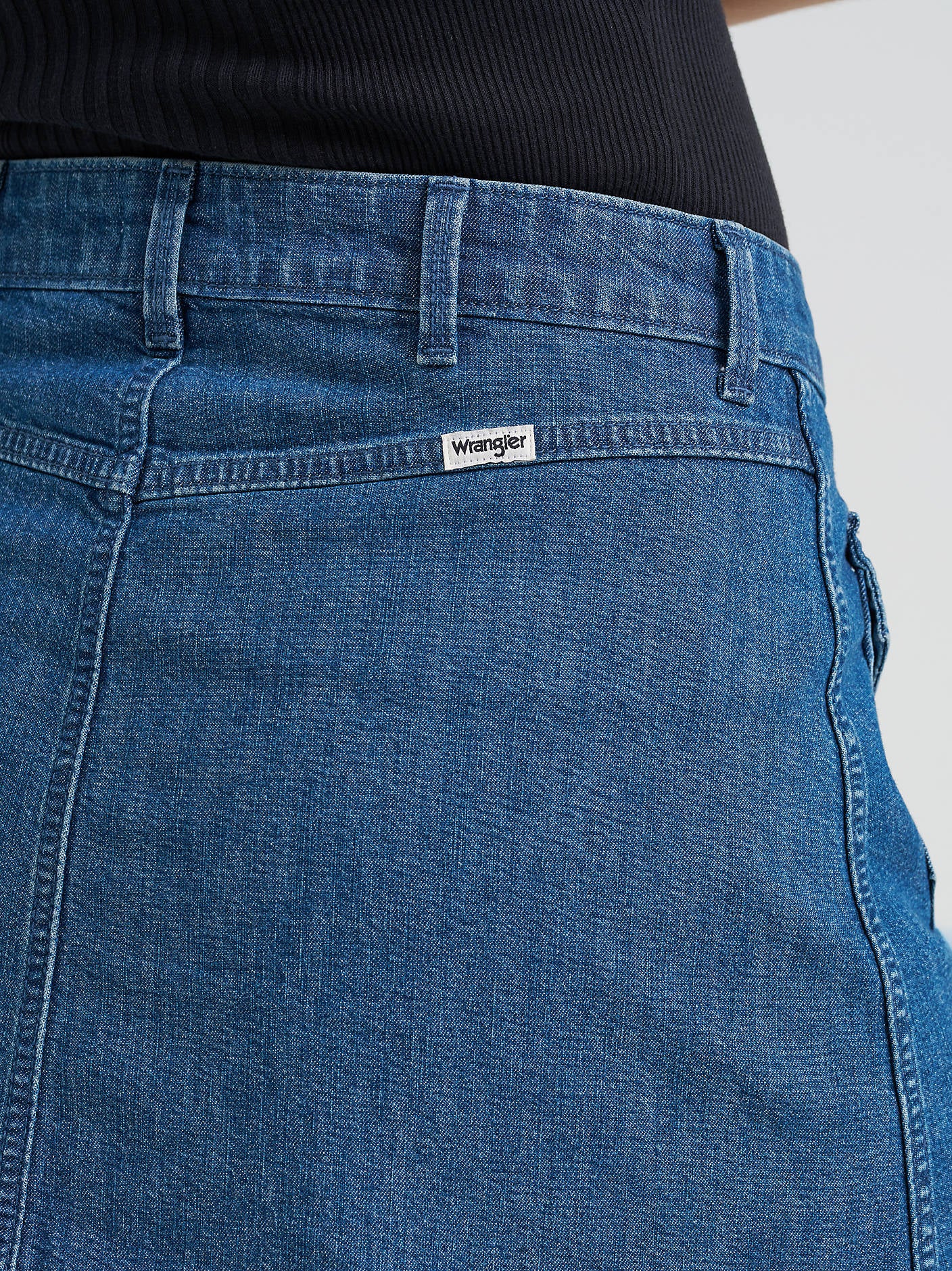 Wrangler Pockets Mini Skirt