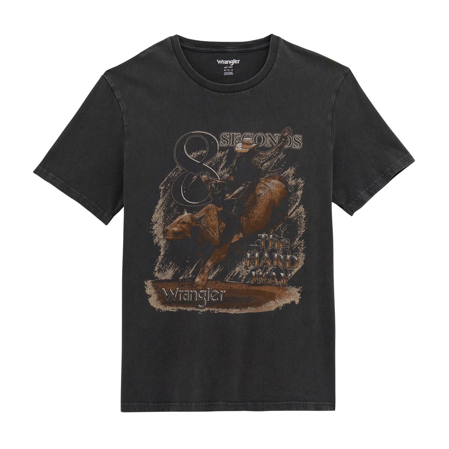 Wrangler 8 Seconds Hard Way Men's Tee