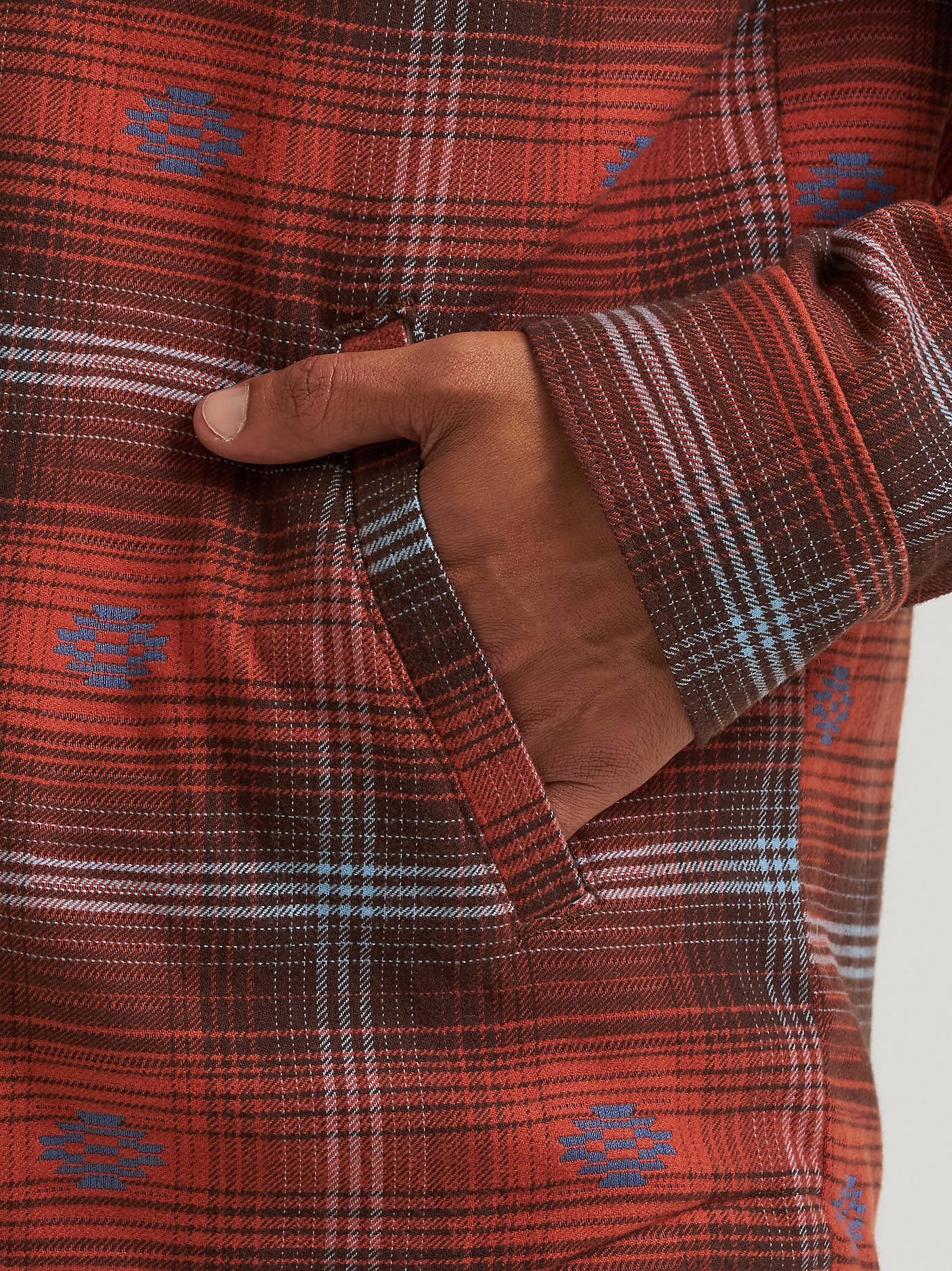 Wrangler Aztec Lumberjack Shirt Jacket