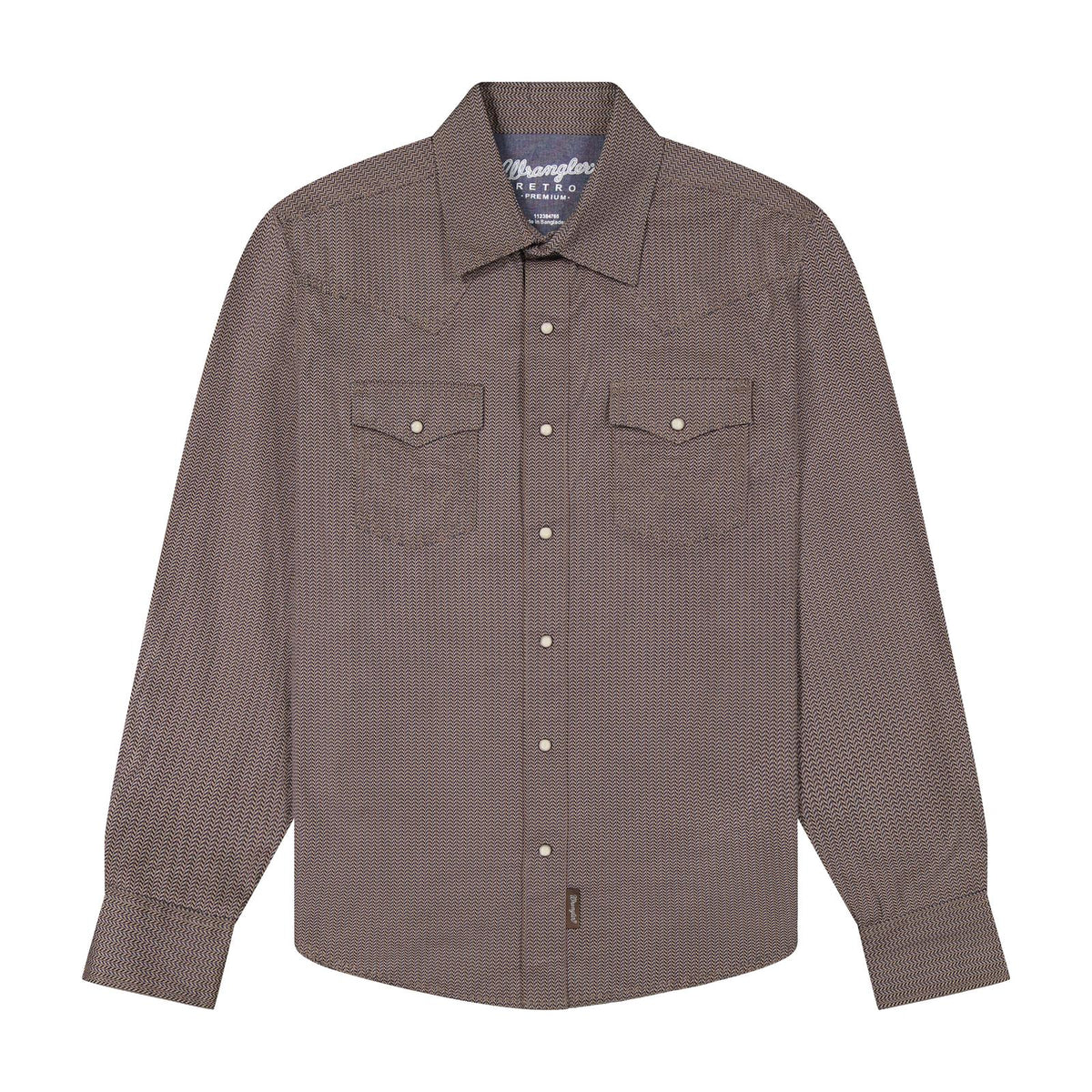 Wrangler Rust Snap Up