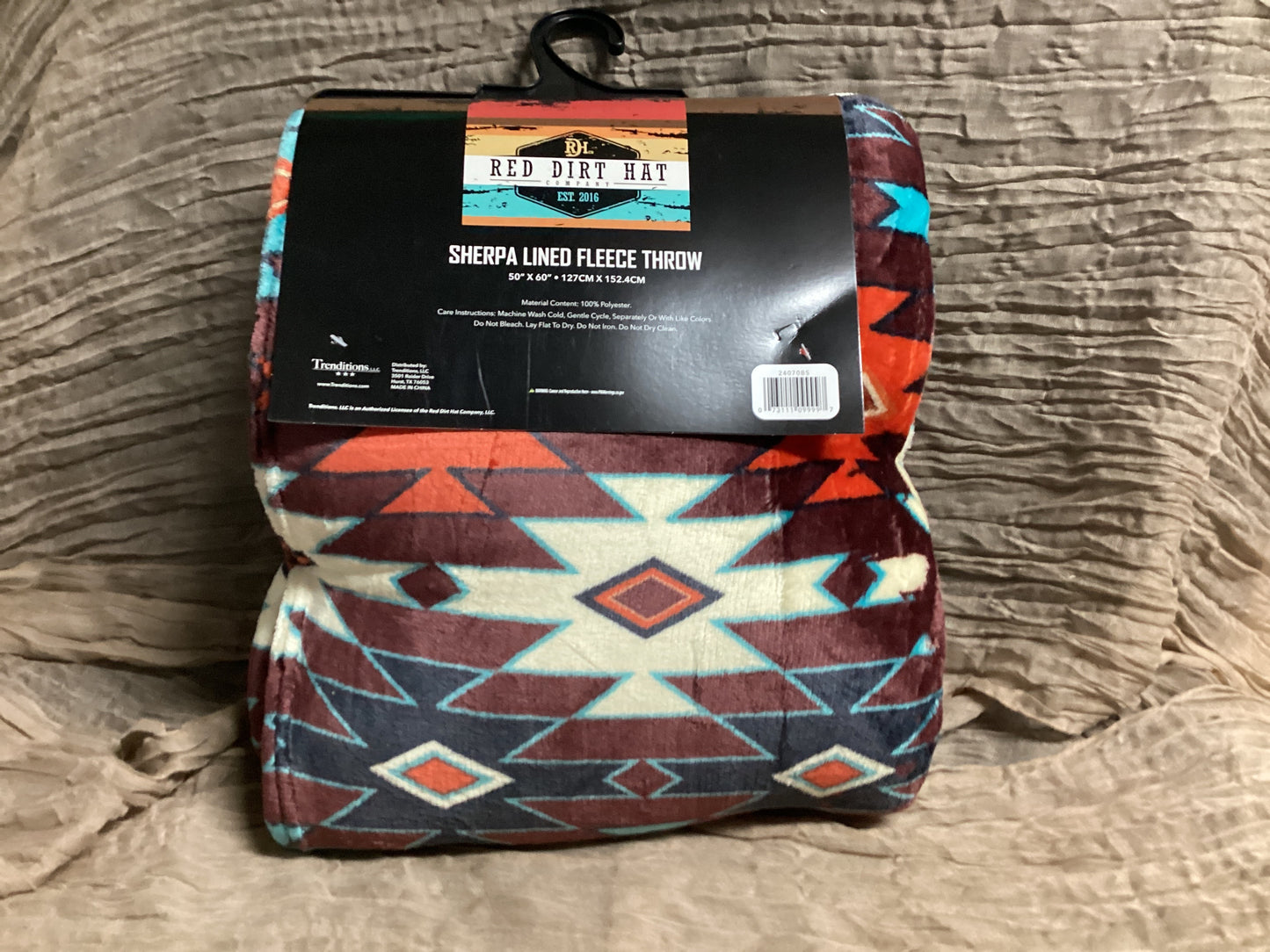 Red Dirt Fleece Blanket