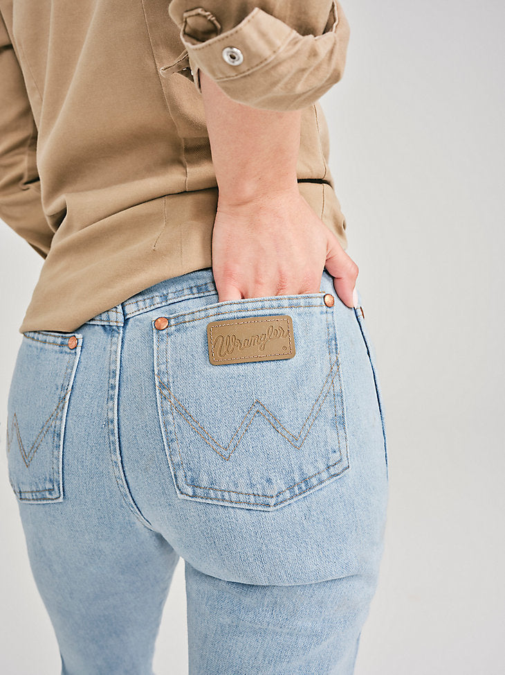 Wrangler Cowboy Cut Bleach Women's Slim Fit