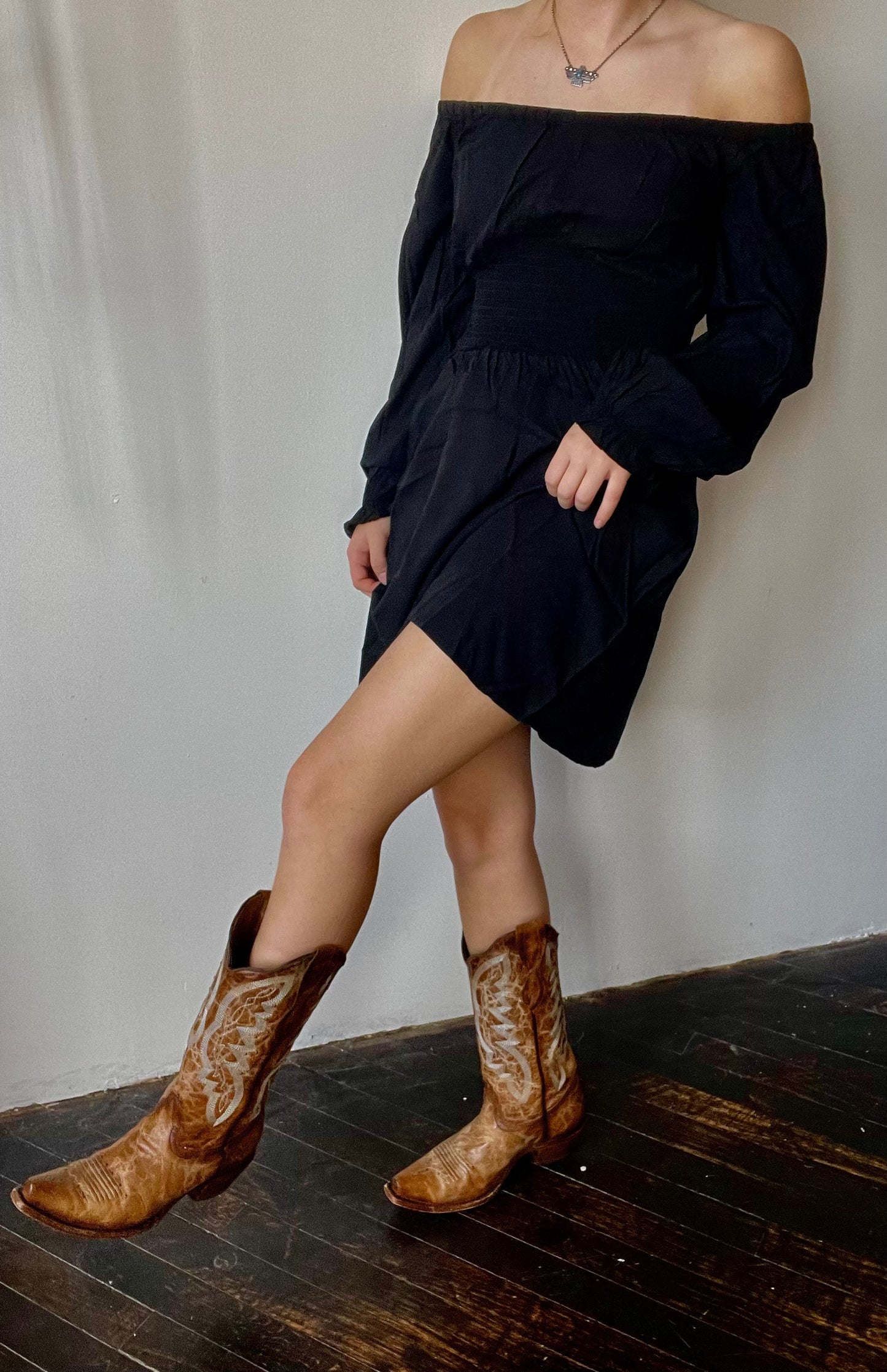 Regina Black Dress