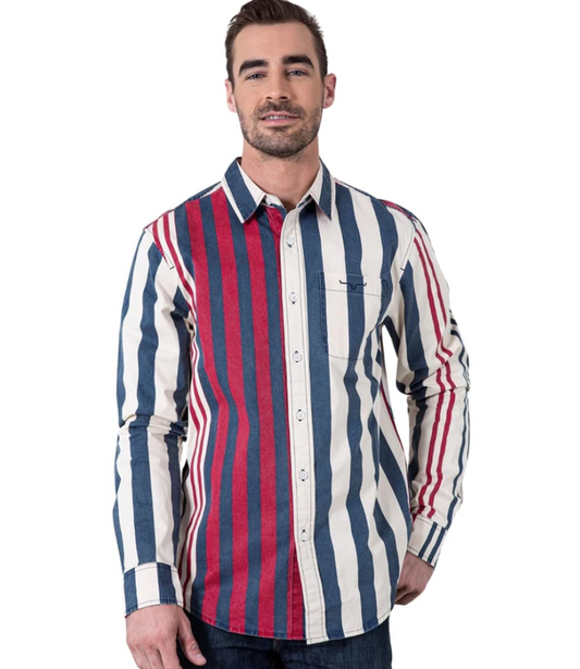 Kimes 1992 Dress Shirt Navy Men's