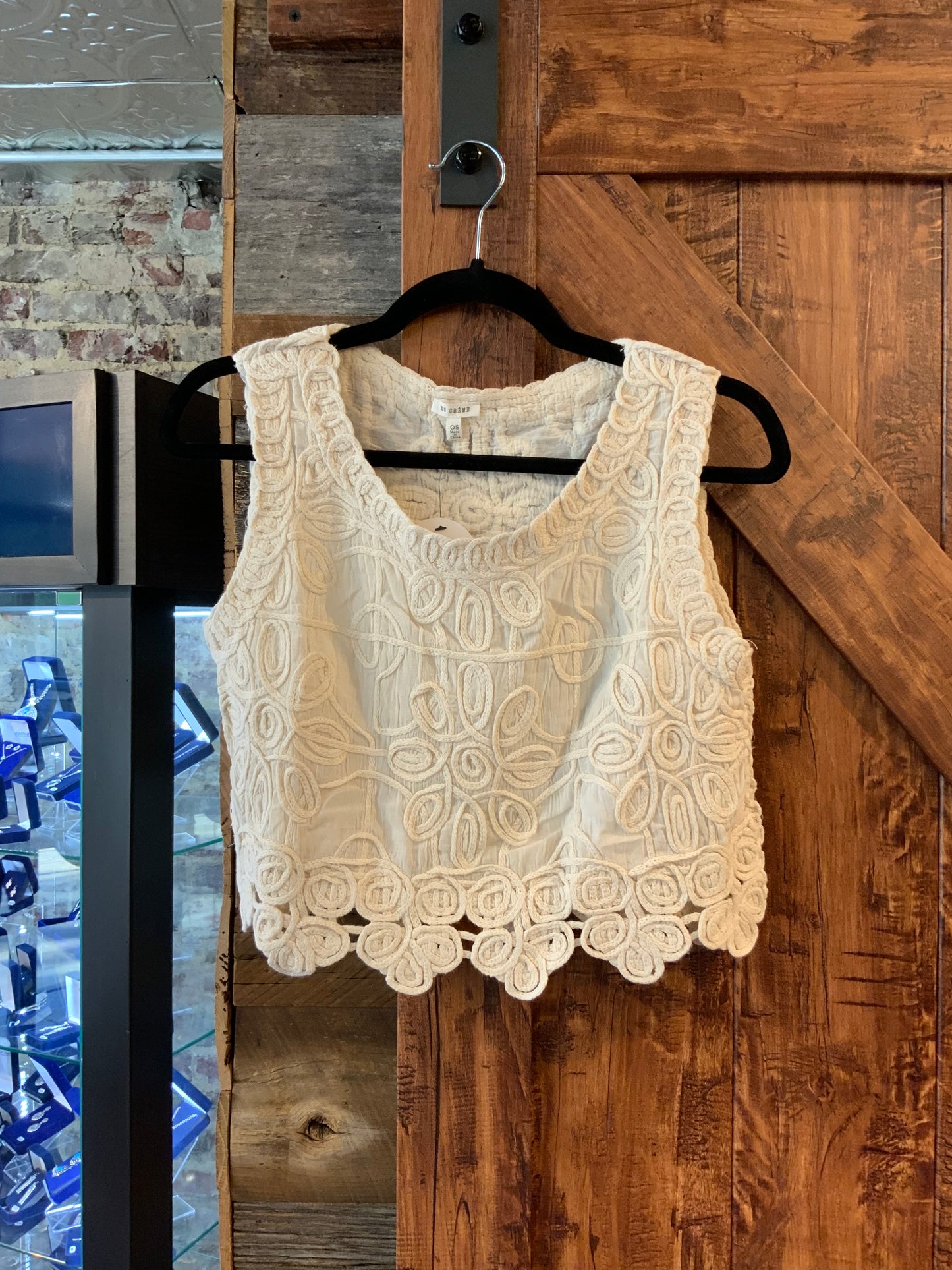 Marina Crochet top