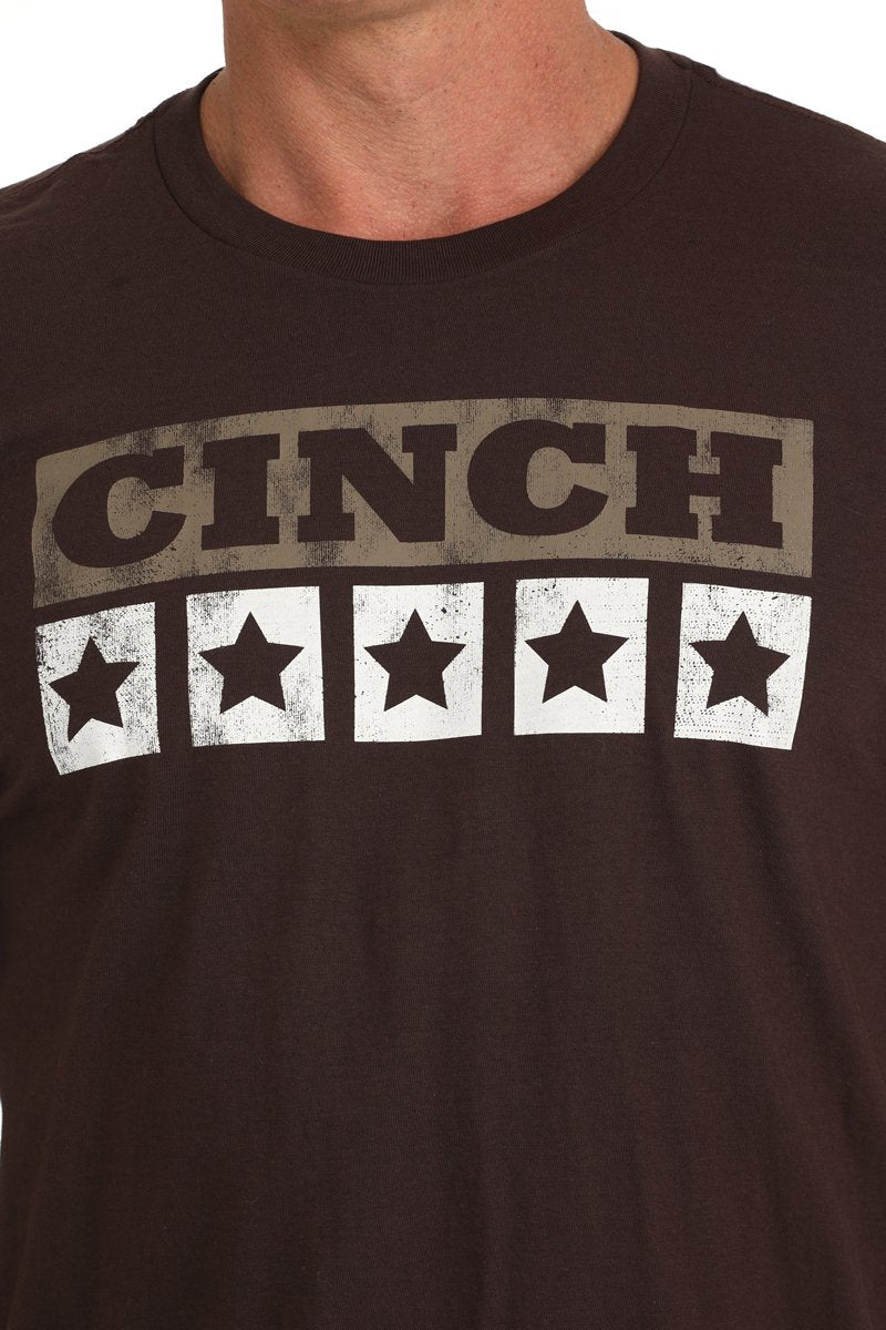 Men’s Cinch 5-Star Logo Tee