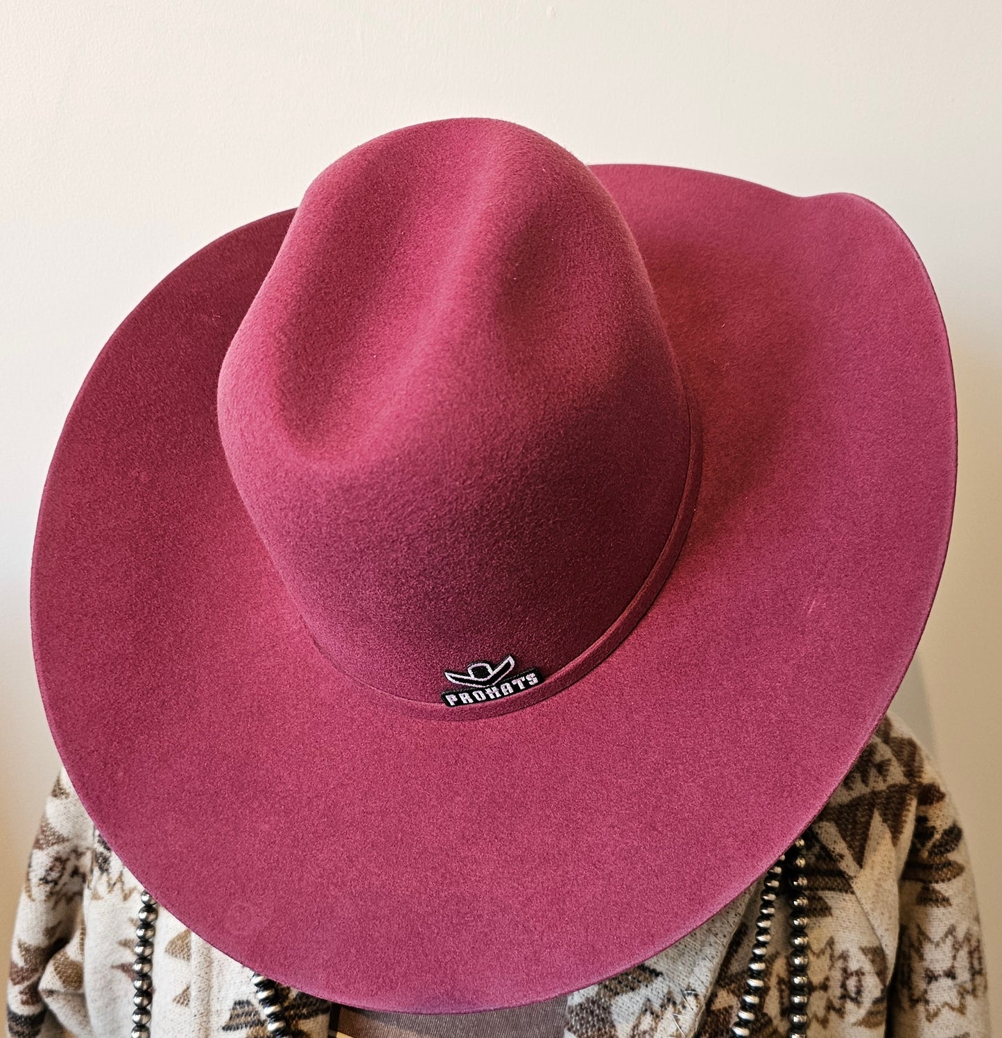 ProHats Stephenville Pink Felt