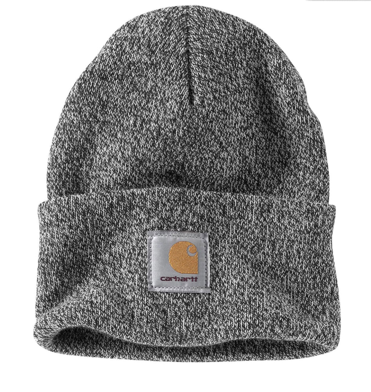 Carhartt Black/White Knit Cuffed Beanie