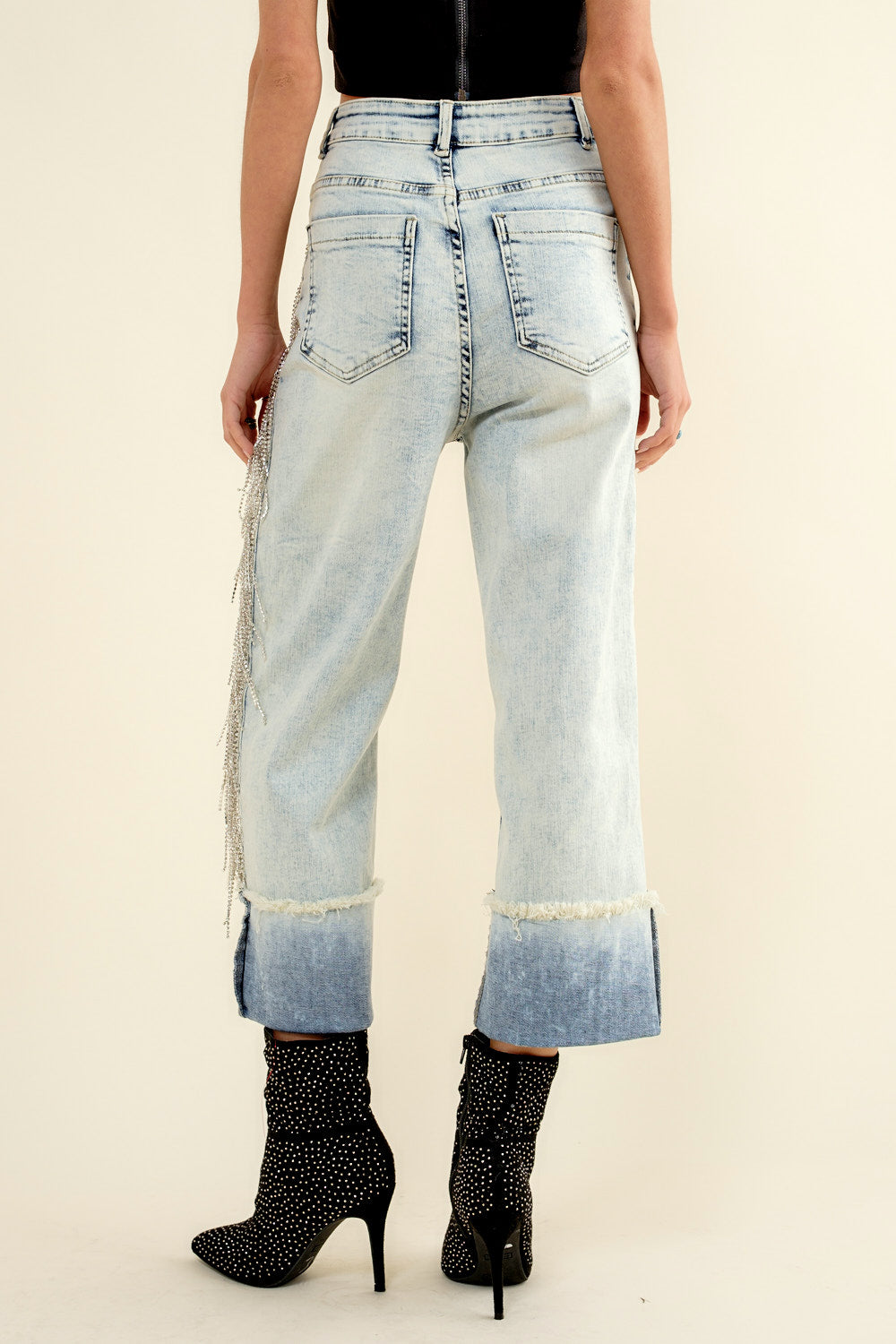 Rockin’ Rhinestone Cropped
