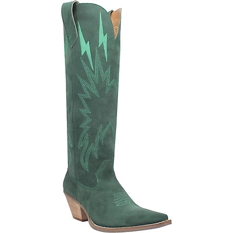 Thunder Road Boots Green