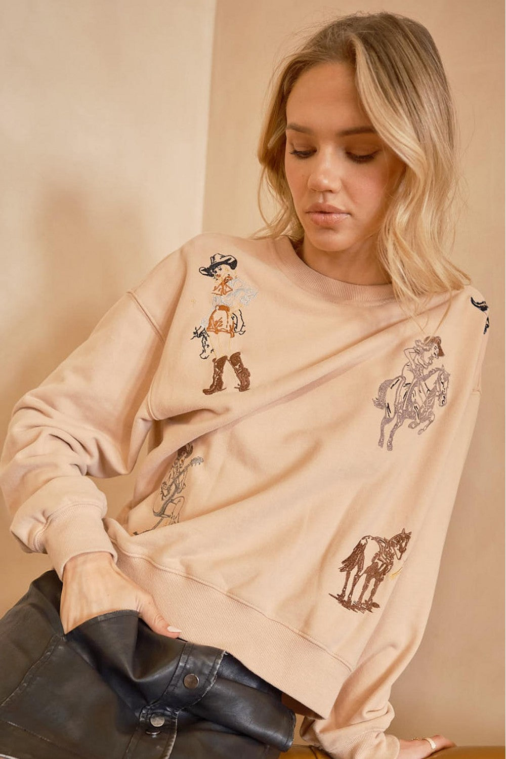 Cowgirl Western Sweatshirt
