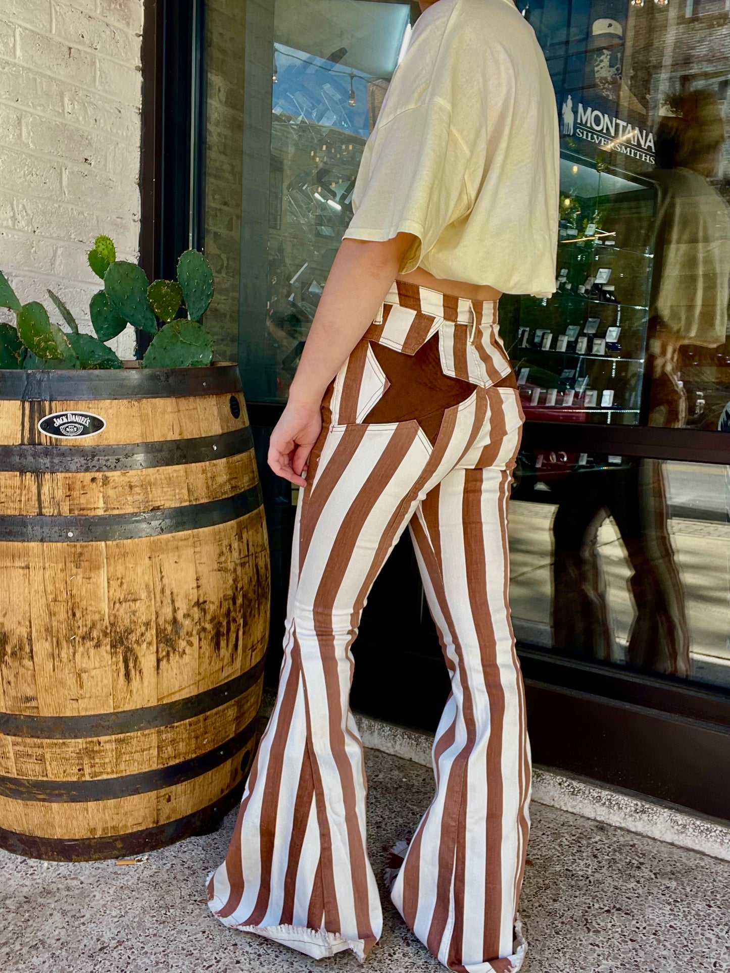 Falling Leaves Stripe Flares
