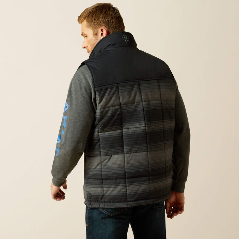 Crius Insulated Vest Black And Serape