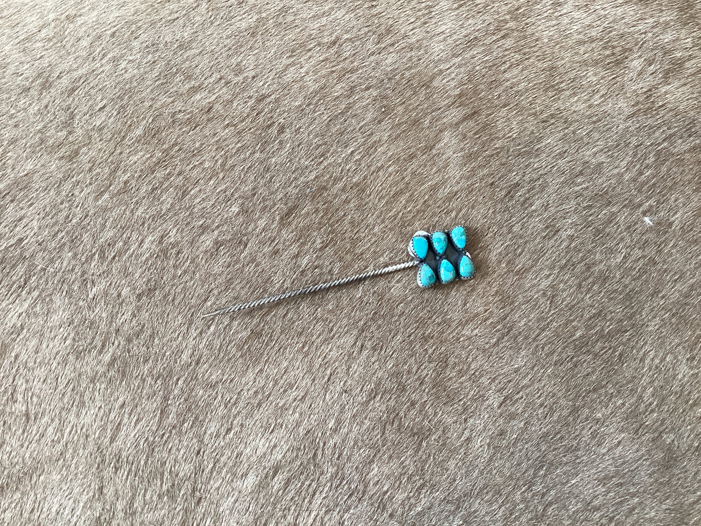 Authentic Milana Kingman Turquoise Hat Pin