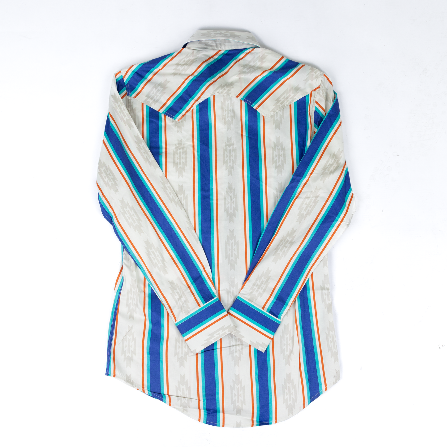 Rock & Roll Brushed Popper Blue Stripe