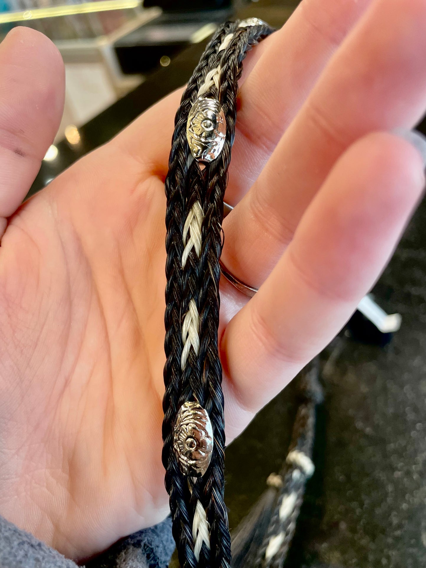 Twister Black Horsehair Band