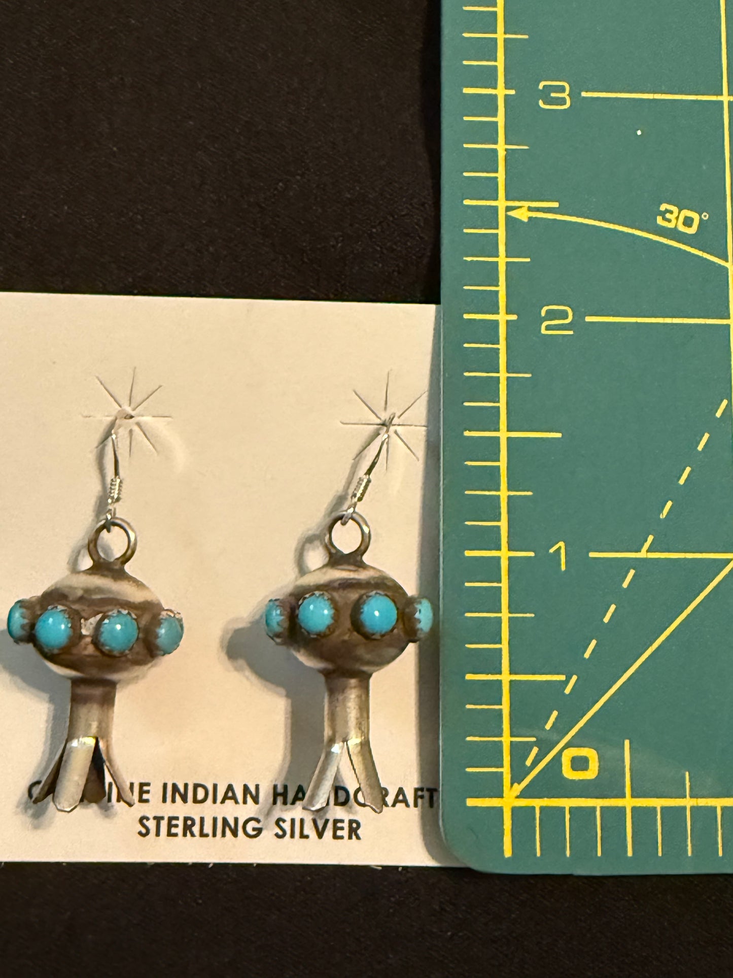 Authentic Squash Blossom Earrings
