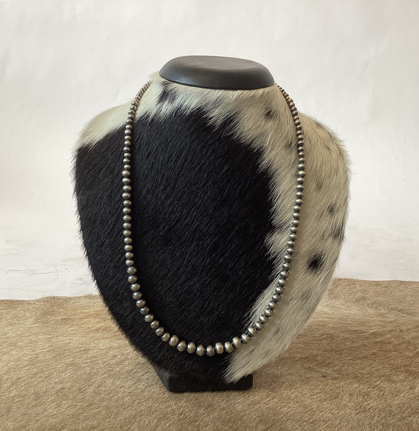 Authentic 4-8mm 24” Pearl Necklace